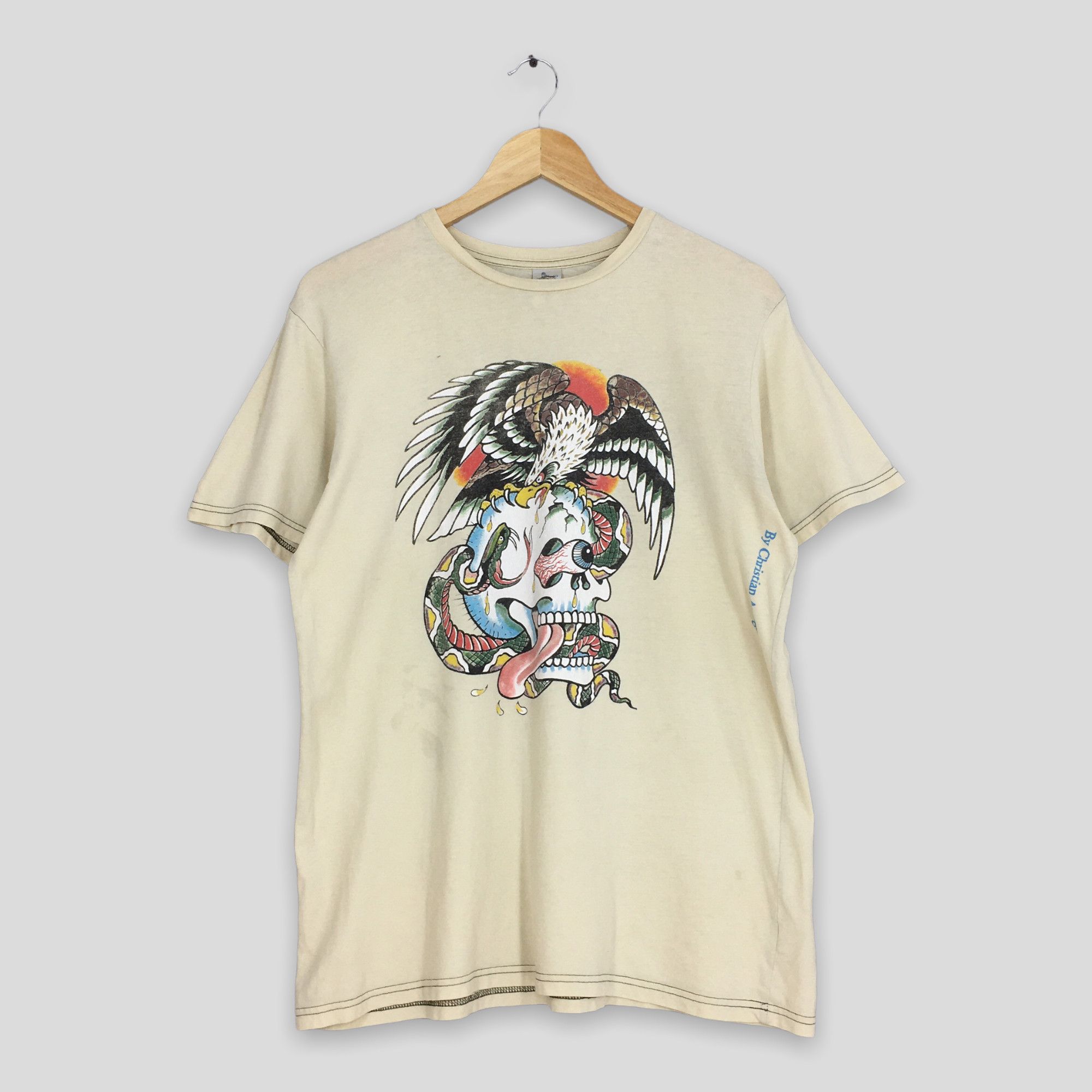 Ed Hardy Vintage Don Ed Hardy By Christian Audigier Tatoo T shirt Size US M / EU 48-50 / 2 - 1 Thumbnail
