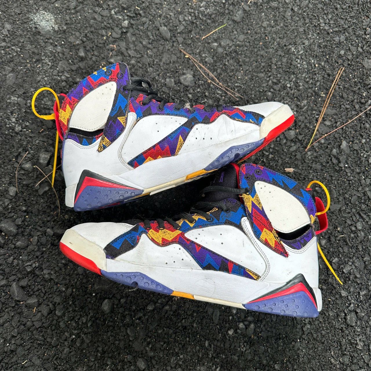 Jordan Brand Air Jordan Retro 7 Nothing But Net 304775-142 Size US 8.5 / EU 41-42 - 2 Thumbnail
