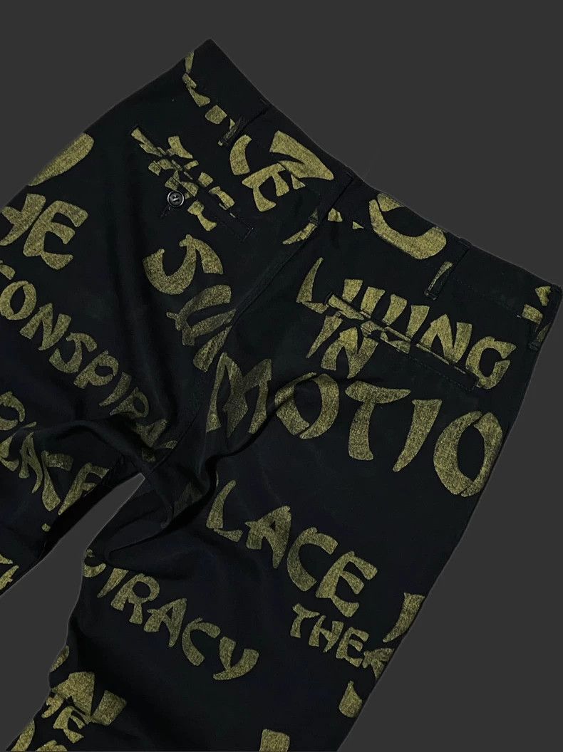 Comme des Garcons Comme Des Garcons SRock Reverse Printed Pants 2502-Nextarro Size US 28 / EU 44 - 3 Thumbnail