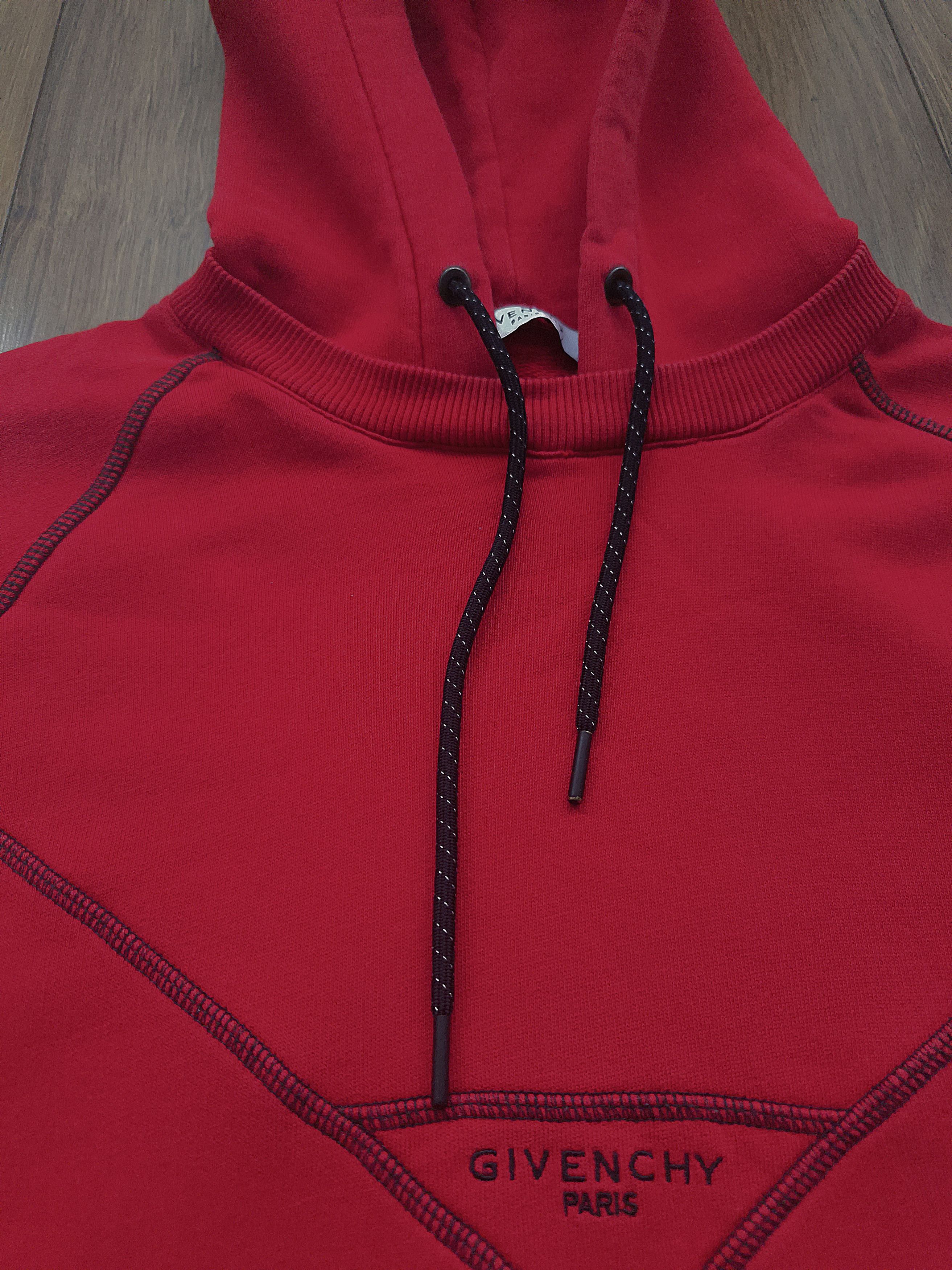 Givenchy Givenchy Red Hoodie, L, very good condition Size US L / EU 52-54 / 3 - 4 Thumbnail