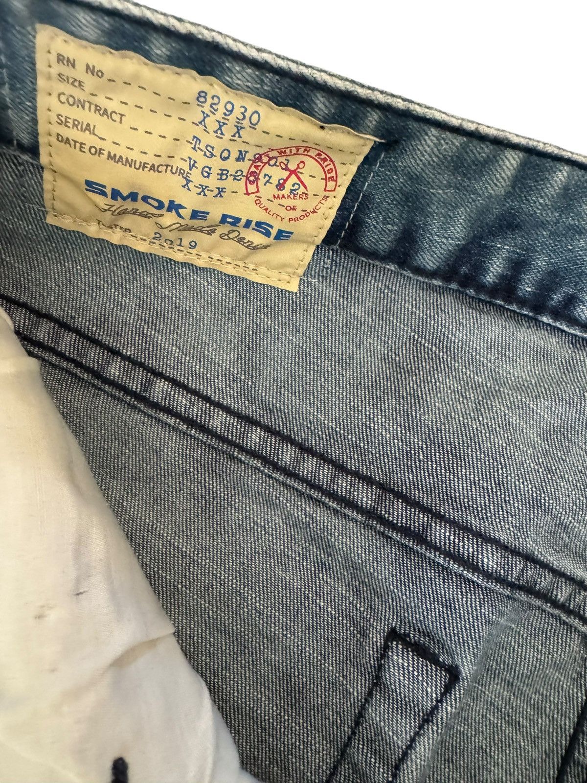 Smoke Rise Men jeans Size US 34 / EU 50 - 2 Thumbnail