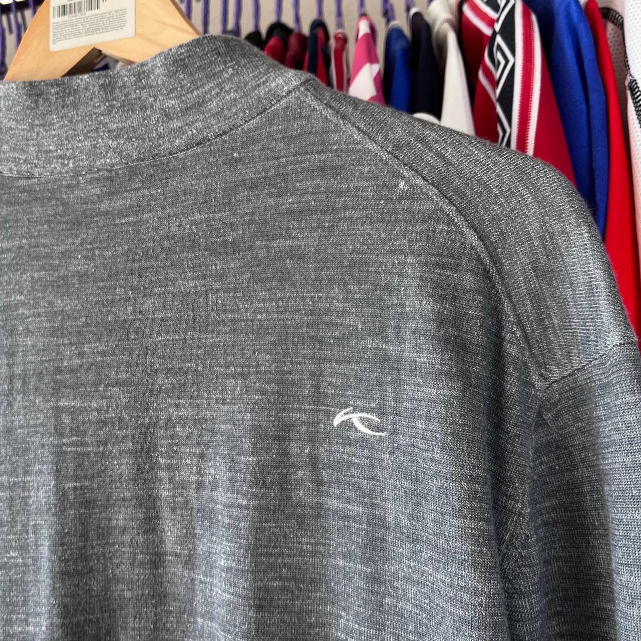 KJUS Kjus 1/3 Zip Light Gray Pullover Outdoor Hiking Trail Size US XL / EU 56 / 4 - 6 Thumbnail