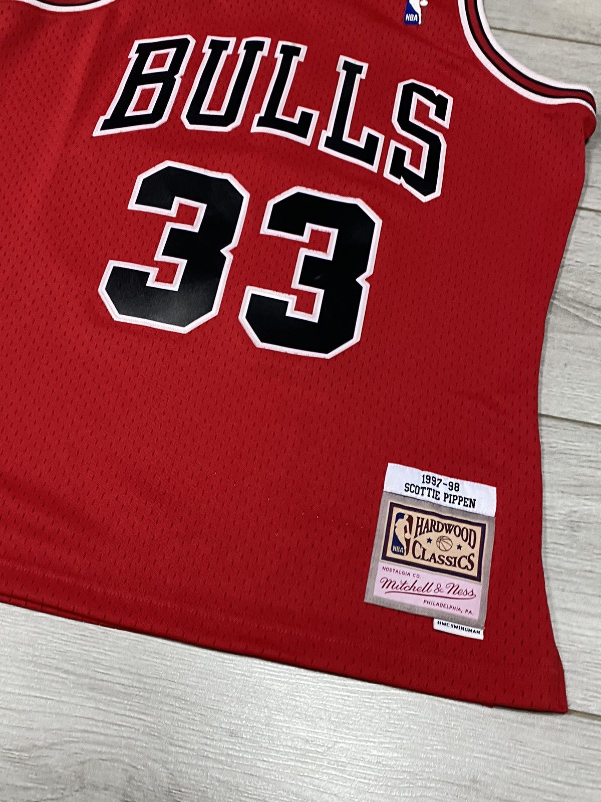 Mitchell & Ness Mitchell Ness NBA Chicago Bulls Pippen Swingman Vintage Size US M / EU 48-50 / 2 - 3 Thumbnail