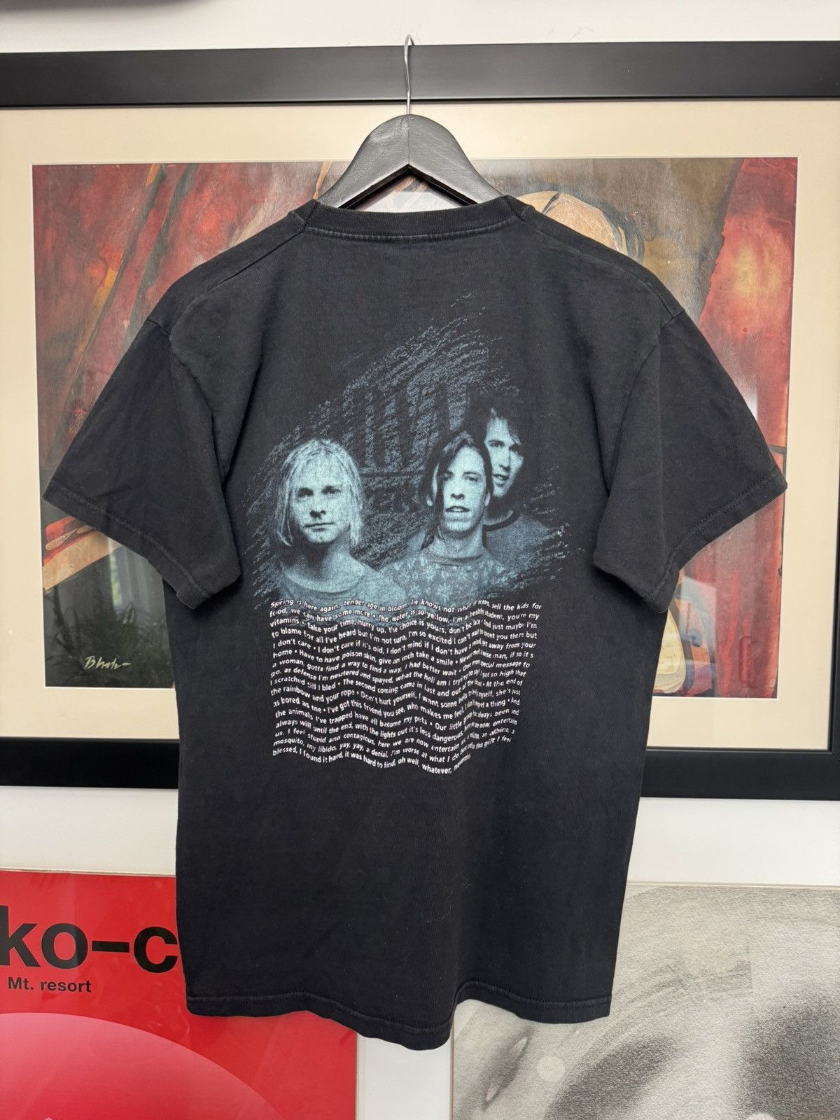 Band Tees Vintage Nirvana Nevermind Band Tee Grunge Rock Cover Print Size US L / EU 52-54 / 3 - 2 Thumbnail
