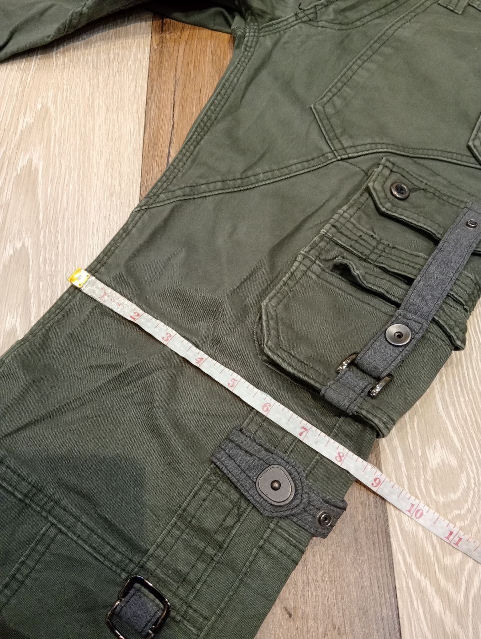 HIDEAWAYS HIDEAWAYS NICOLE JAPAN MULTIPOCKET BANDAGE FLARED PANTS Size US 35 - 22 Thumbnail