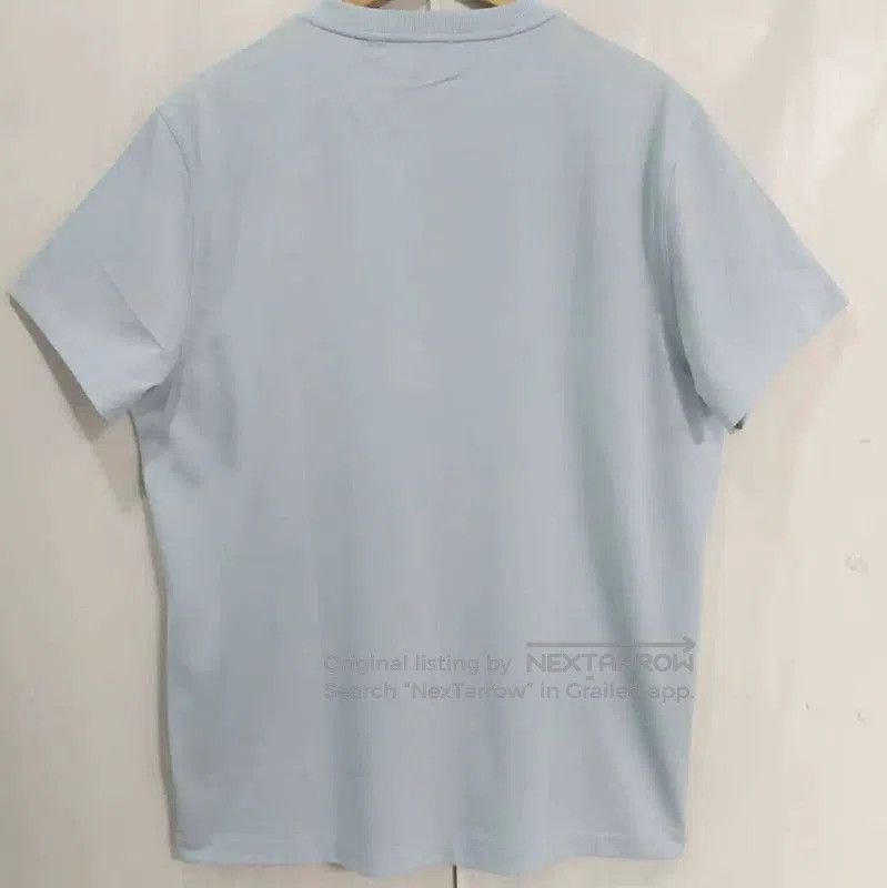 Burberry Burberry Summer Blue Cotton Embroidered T-shirt. Size XS / US 0-2 / IT 36-38 - 2 Thumbnail