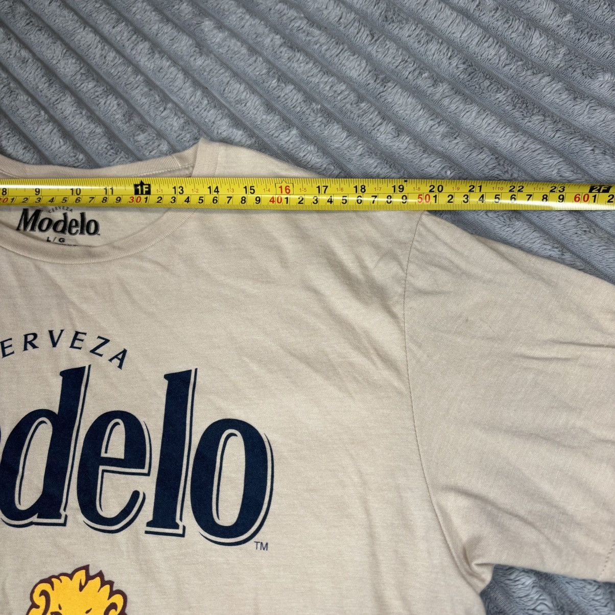 Other VINTAGE STYLE CERVEZA MODELO BEER T-shirt MENS Large Size US L / EU 52-54 / 3 - 4 Thumbnail