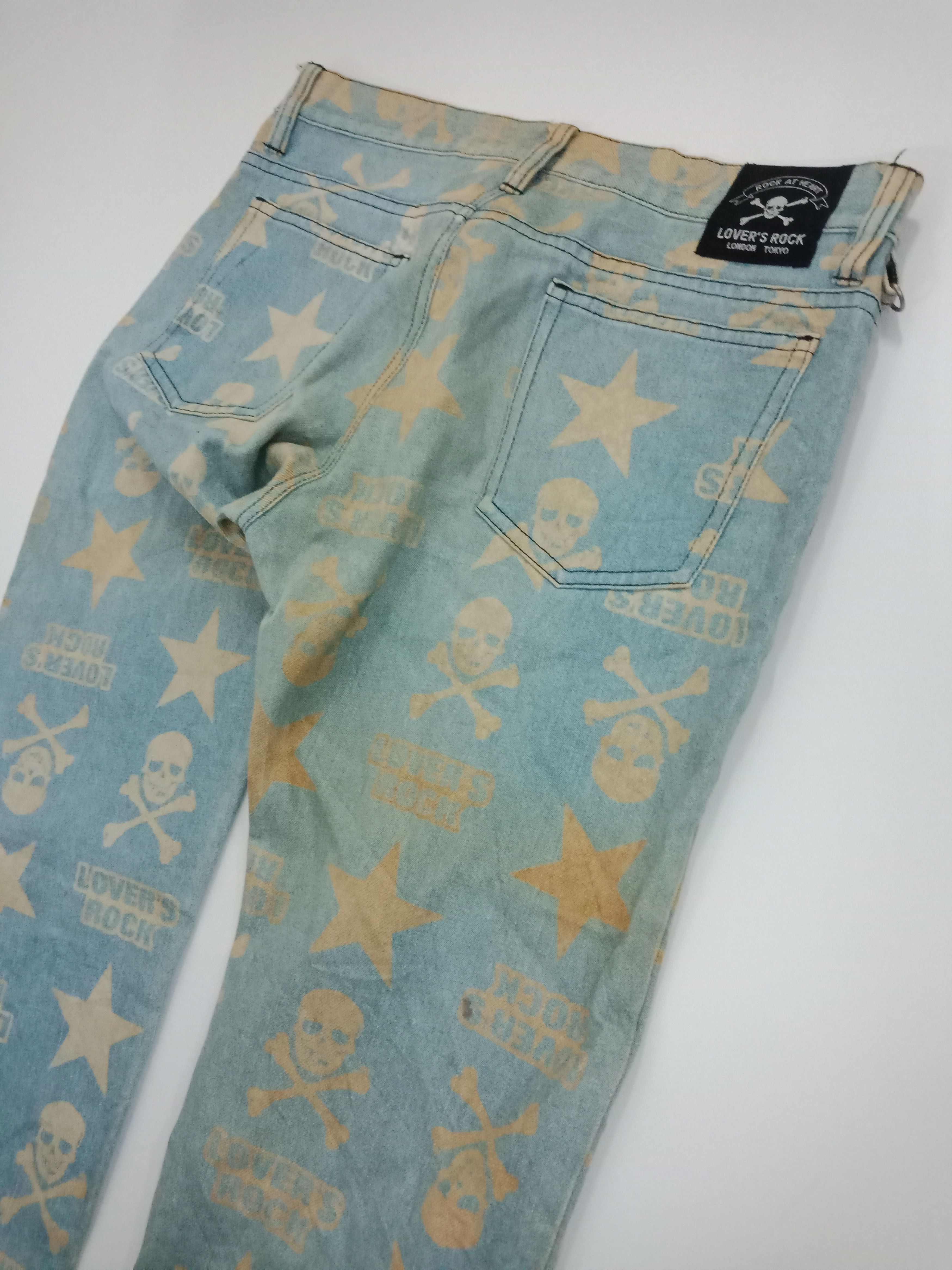 Japanese Brand Lover's Rock London Tokyo All Over Prints #P1 Size US 31 - 3 Thumbnail