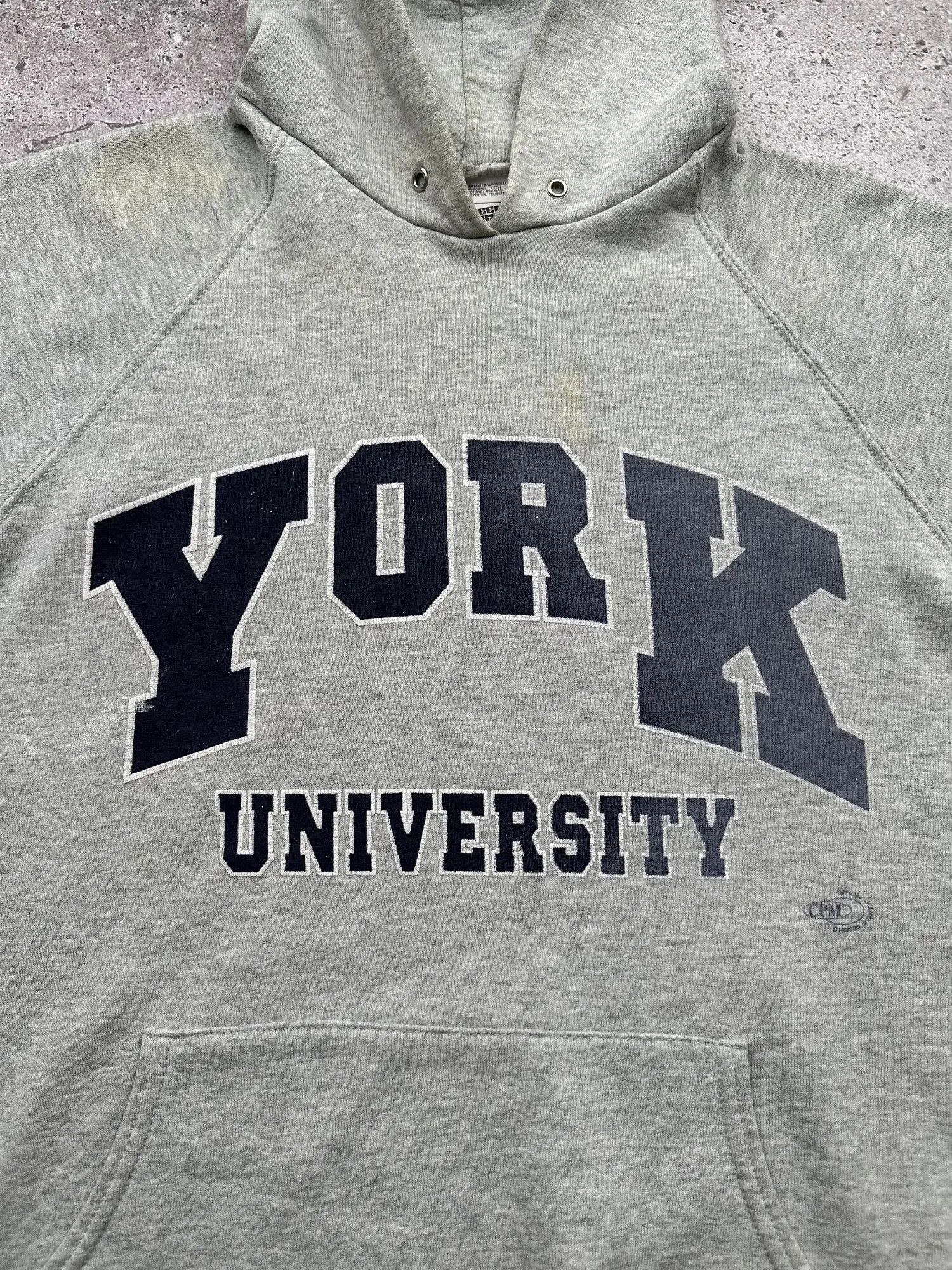 Vintage Vintage York University Hoodie C547(V315) Size US L / EU 52-54 / 3 - 4 Thumbnail
