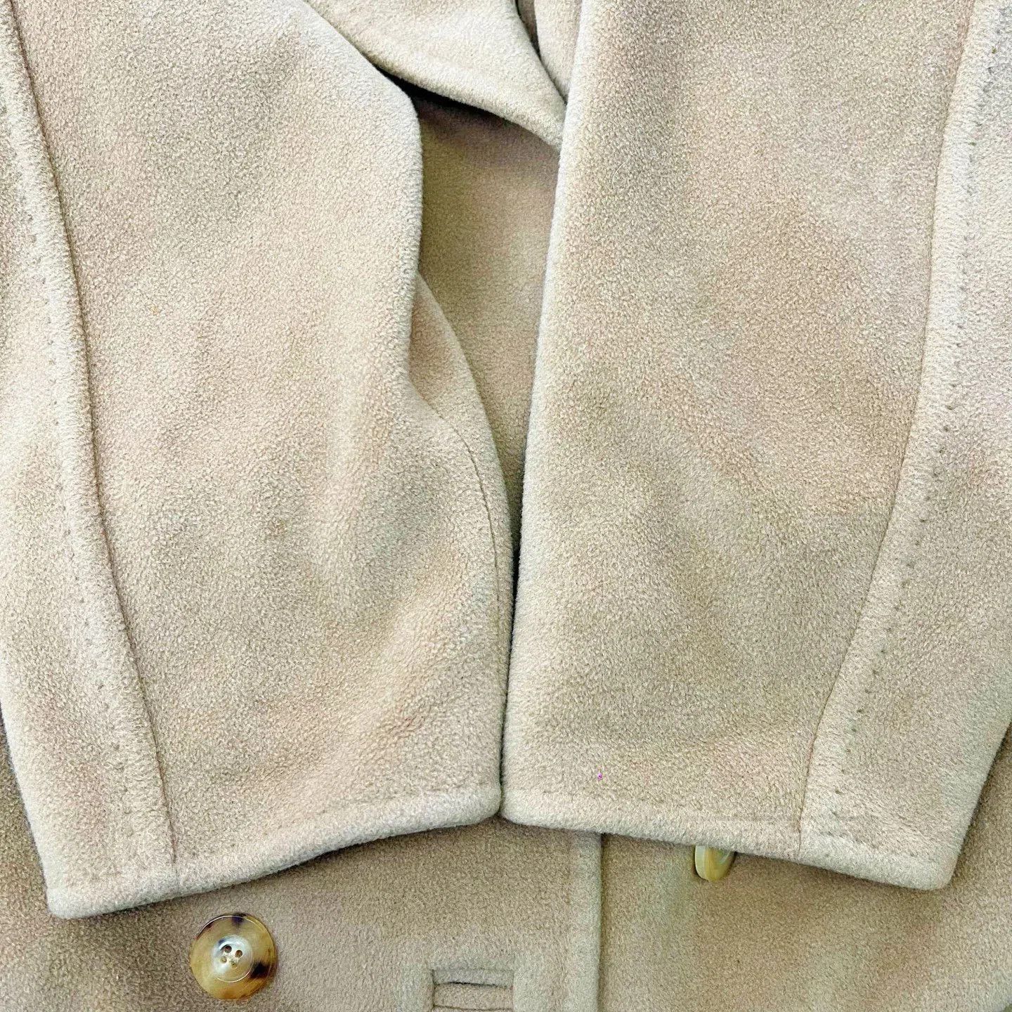 Max Mara MaxMara 101801 Madame Camel Wool Coat. Size XS / US 0-2 / IT 36-38 - 5 Thumbnail