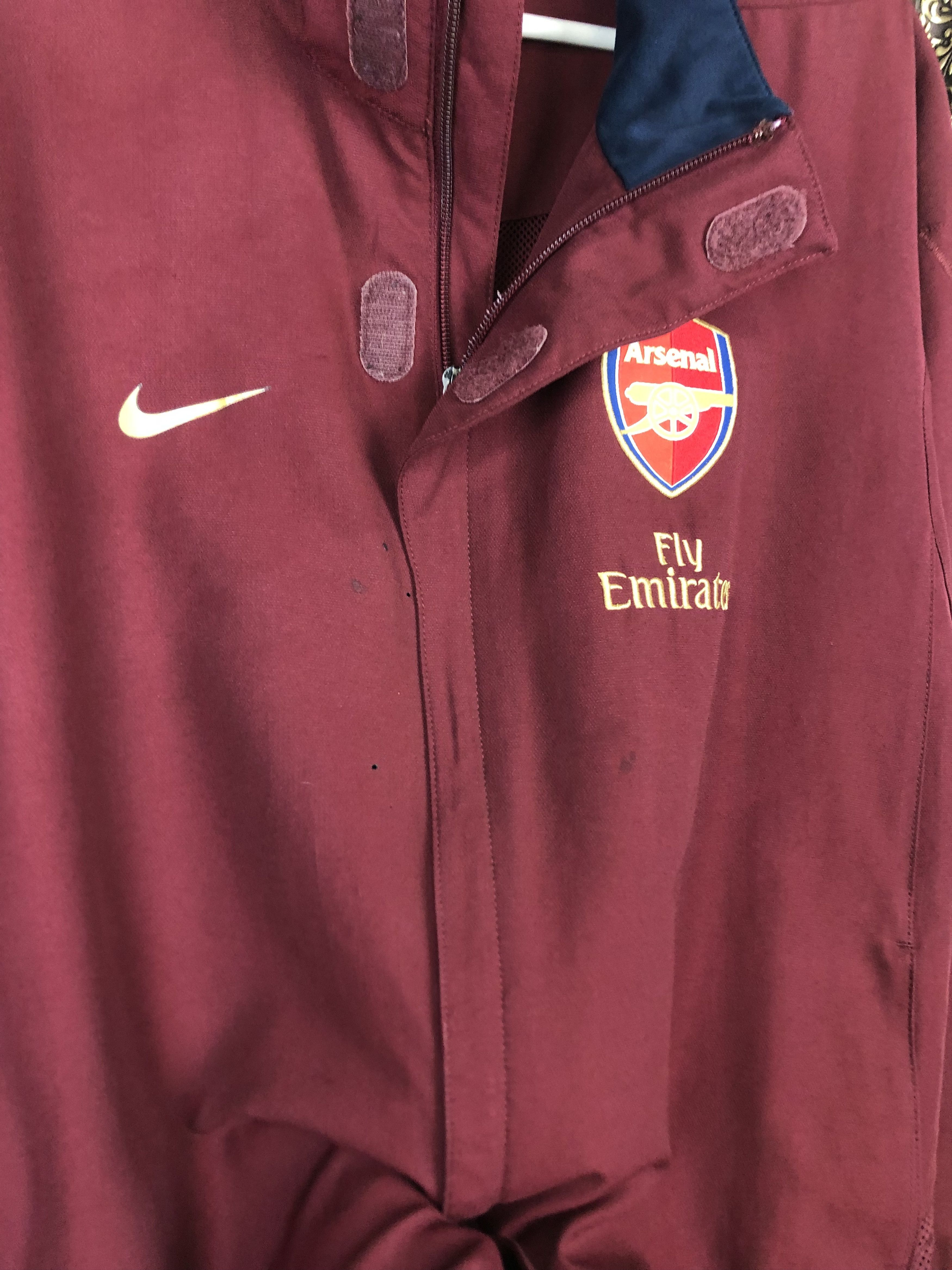 Nike Vintage Nike Arsenal Football Jacket Soccer Track Top Size US L / EU 52-54 / 3 - 8 Thumbnail