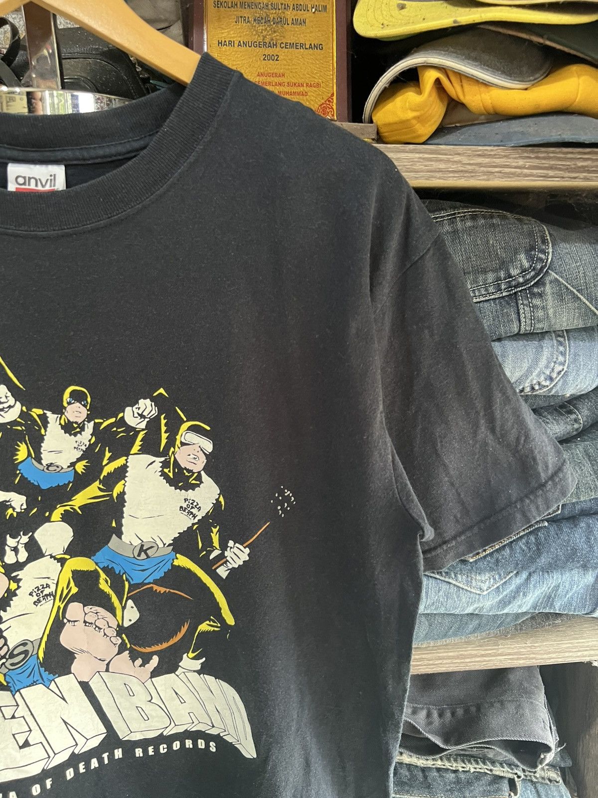 Band Tees 🔥Vintage Anvil Kien Band Pizza of Death Records Tee Size US M / EU 48-50 / 2 - 6 Thumbnail