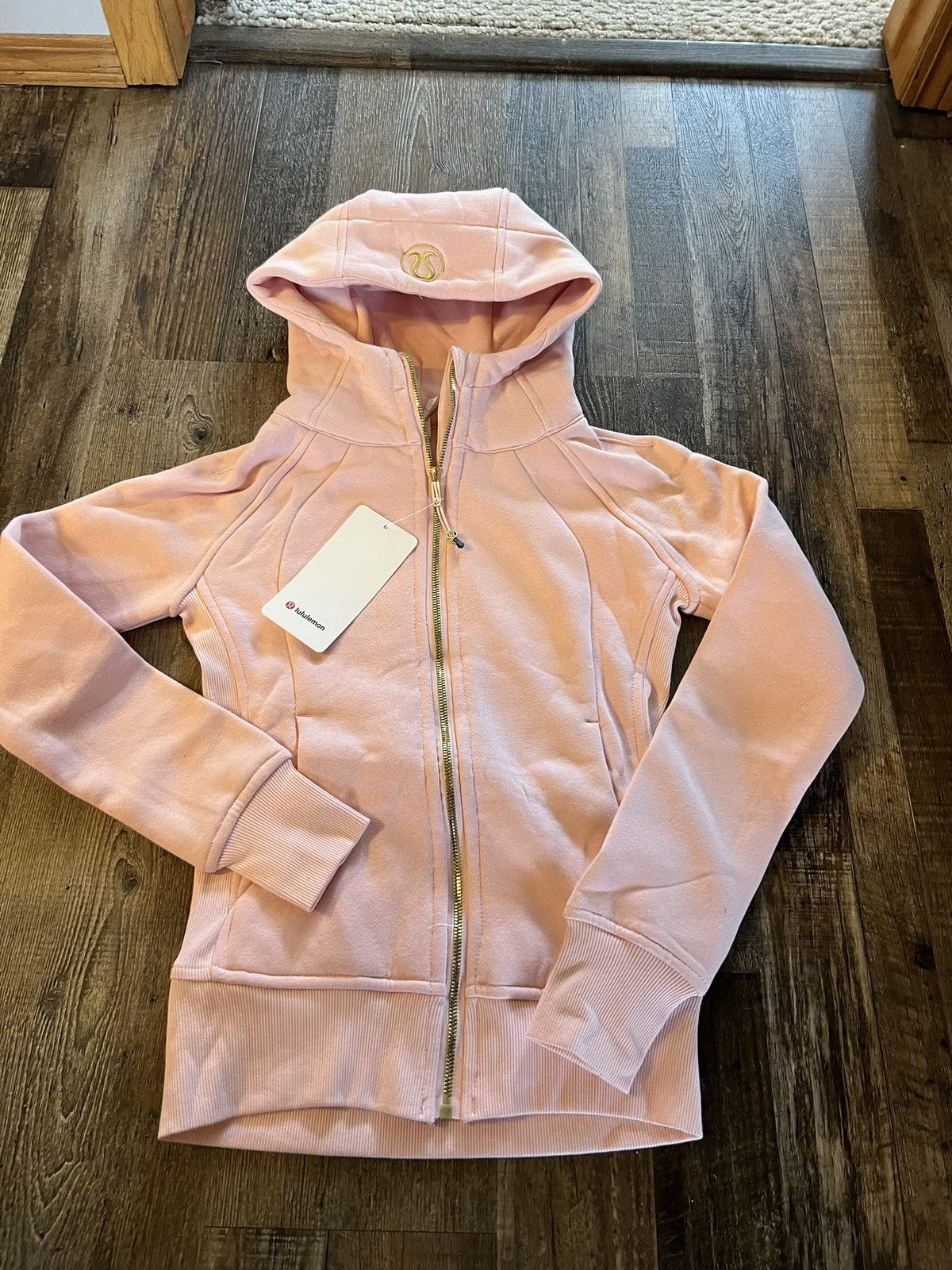 Lululemon Lululemon Pink Scuba Hoodie Size S / US 4 / IT 40 - 1 Thumbnail