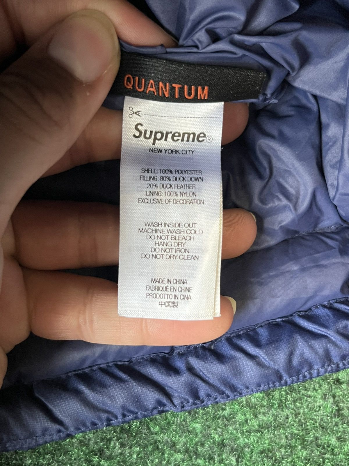 Supreme USED SUPREME MICRO DOWN SET PUFFER AND PANTS “NAVY” SIZE L&M Size US L / EU 52-54 / 3 - 16 Thumbnail