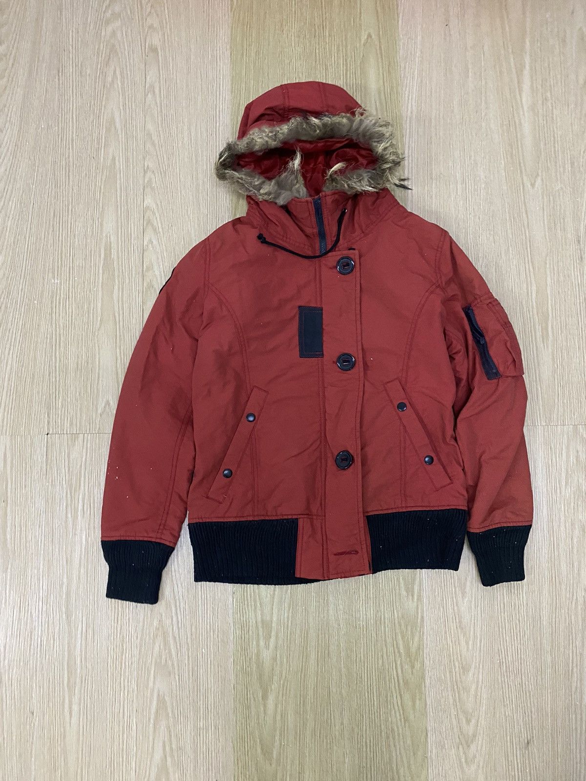 Avirex Avirex PX fur hood jacket Size US S / EU 44-46 / 1 - 1 Thumbnail