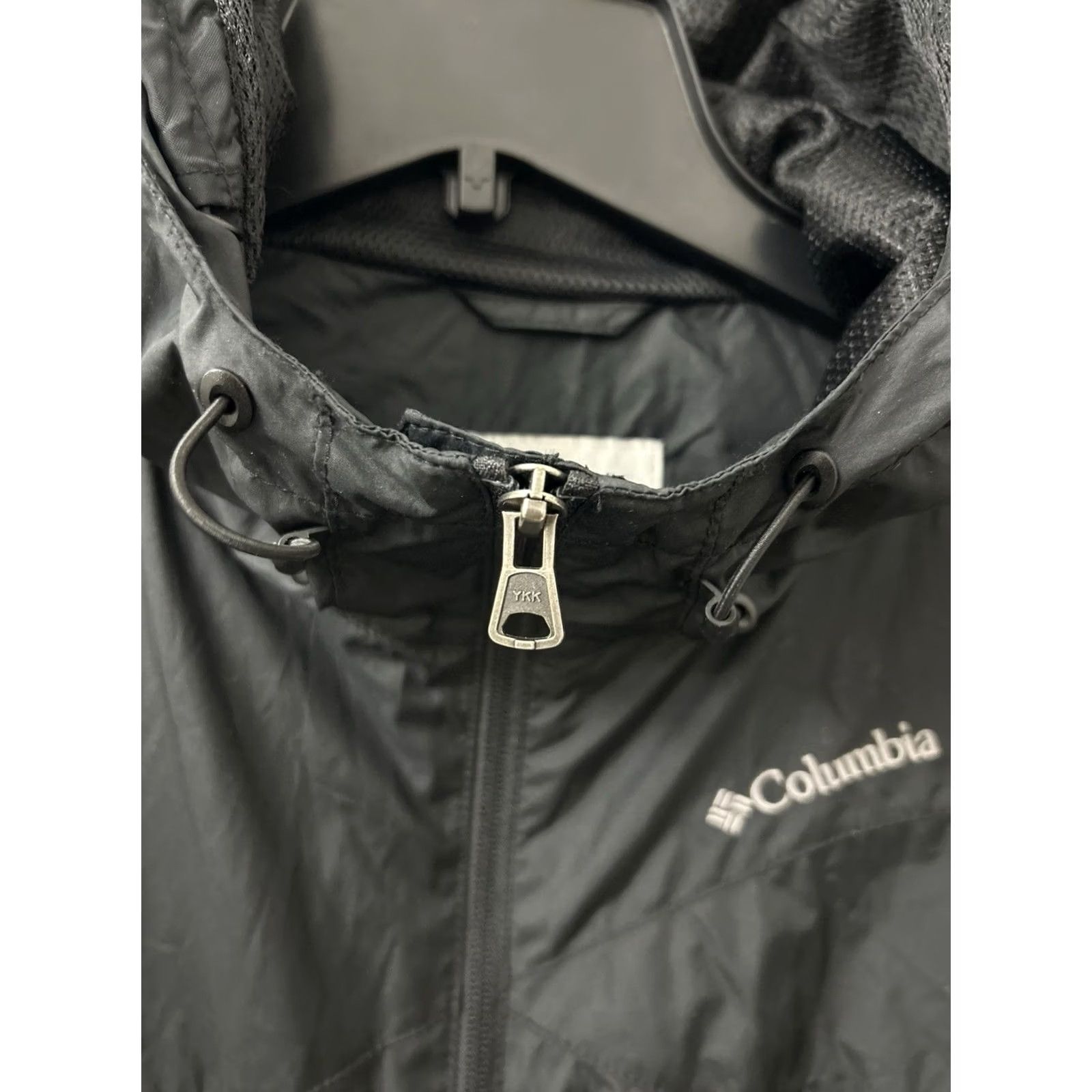 Vintage Columbia Jacket Womens M Black Omni Shield Lightweight Windbreaker YKK Full Zip Size M / US 6-8 / IT 42-44 - 5 Thumbnail