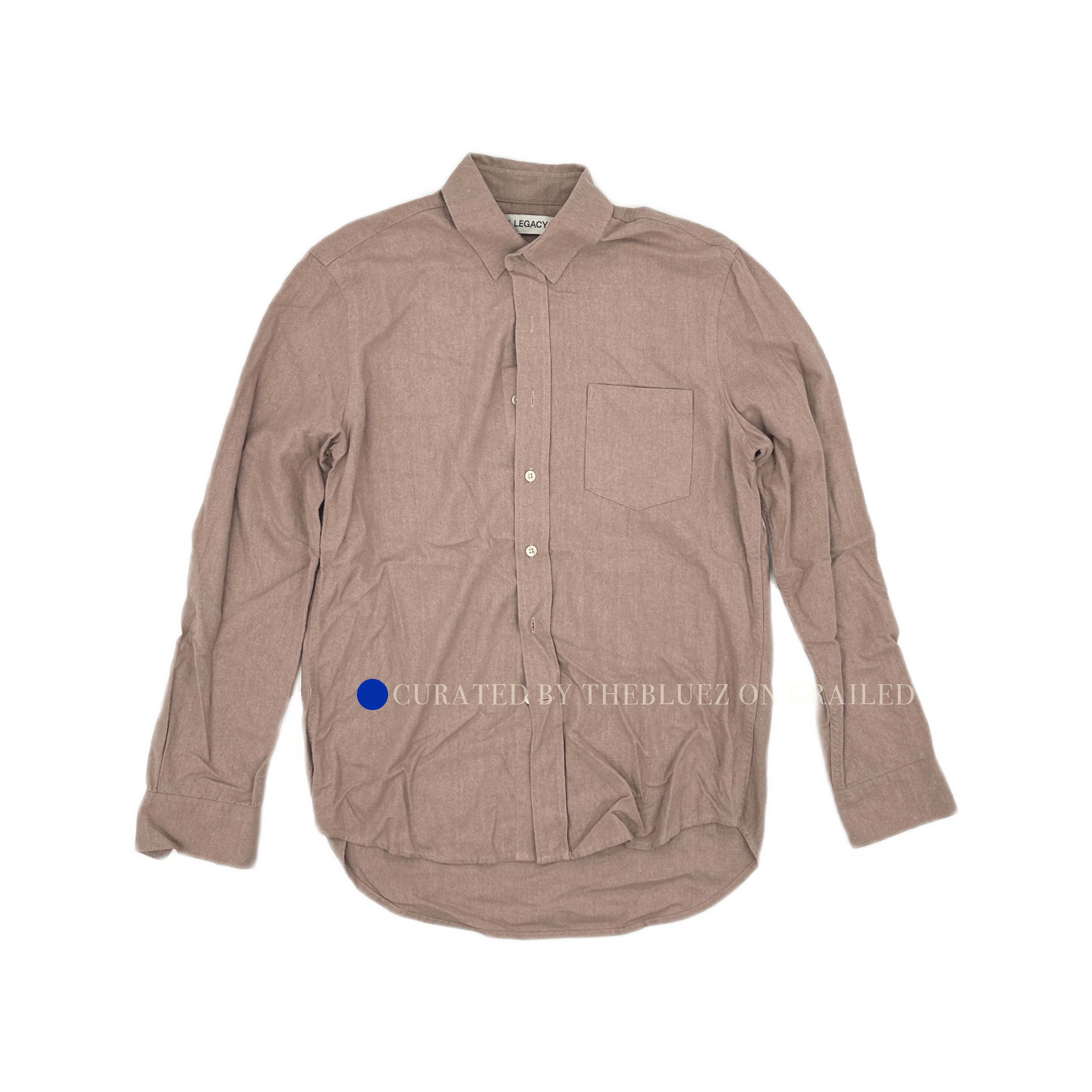 Our Legacy Classic Shirt in Light Blue Silk | Grailed