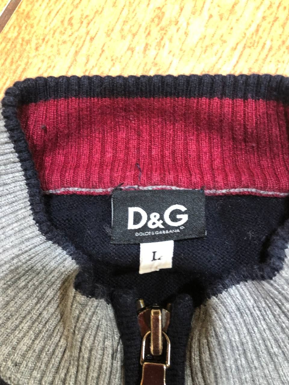 Dolce & Gabbana Vintage Dolce & Gabbana Full Zip sweater Size L Size US L / EU 52-54 / 3 - 11 Thumbnail