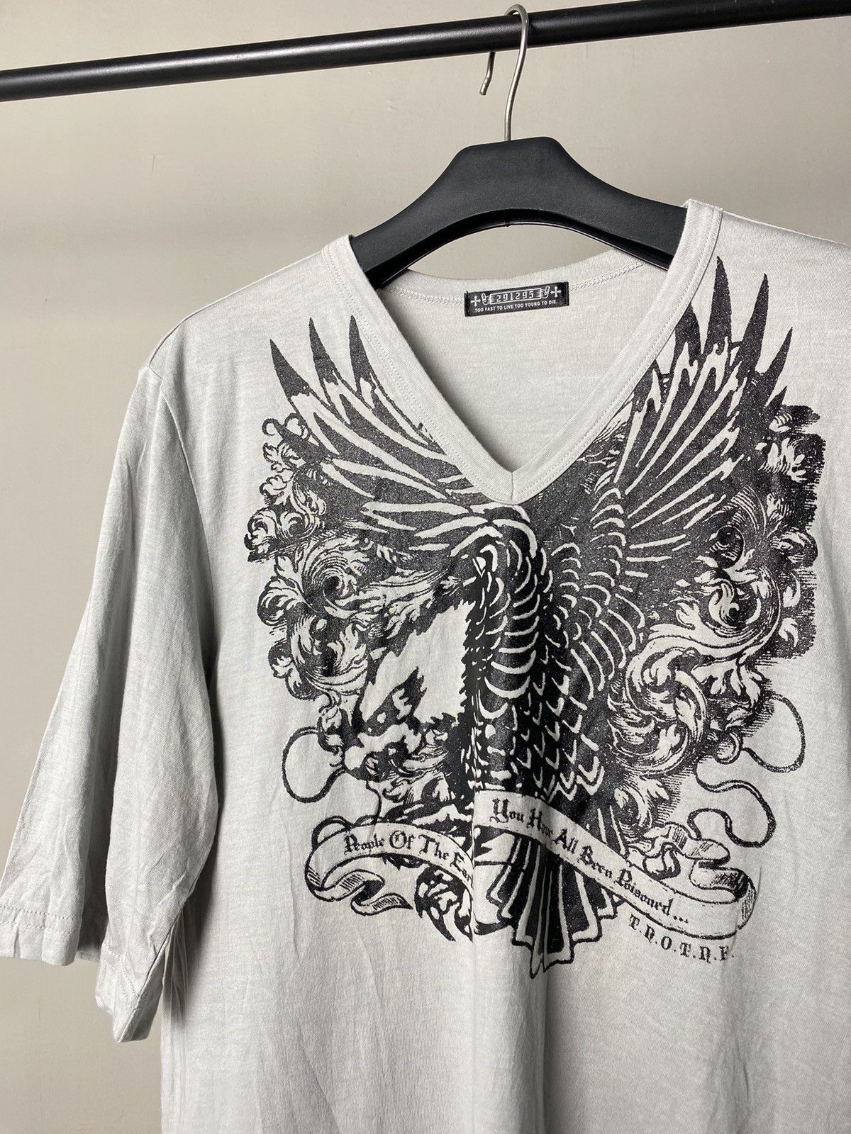 Beauty Beast × If Six Was Nine × Japanese Brand 291295 Homme Gothic Style Tshirt Size US M / EU 48-50 / 2 - 3 Thumbnail