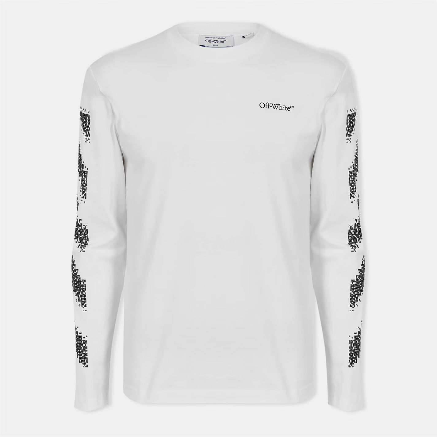 Off-White o1g2r1mq0226 Diag Skate Diagonal Graphic T-Shirt In White Size US XL / EU 56 / 4 - 1 Thumbnail