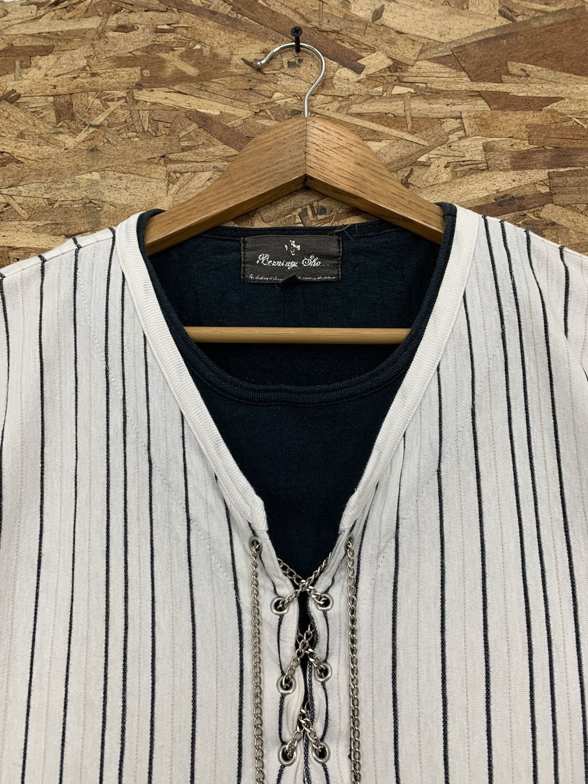 If Six Was Nine × Japanese Brand × Le Grande Bleu (L.G.B.) Bernings Sho Studio Y2K Affliction Necklace Chain Tee Size US M / EU 48-50 / 2 - 6 Thumbnail