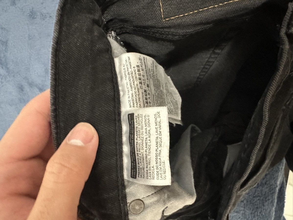 Levi's Levis Black Stone Washed Denim Jeans👖 Size US 29 - 7 Thumbnail