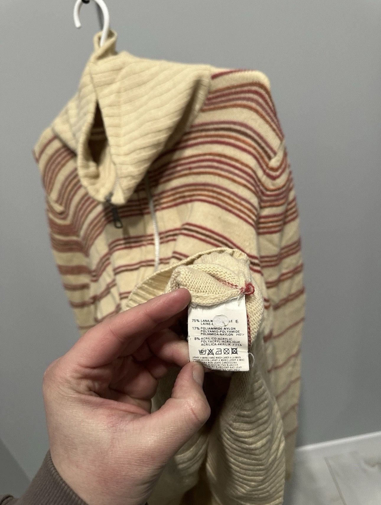 Diesel Diesel Vintage Wool Sweater Full Zip Japan Style Y2K Size US L / EU 52-54 / 3 - 17 Thumbnail