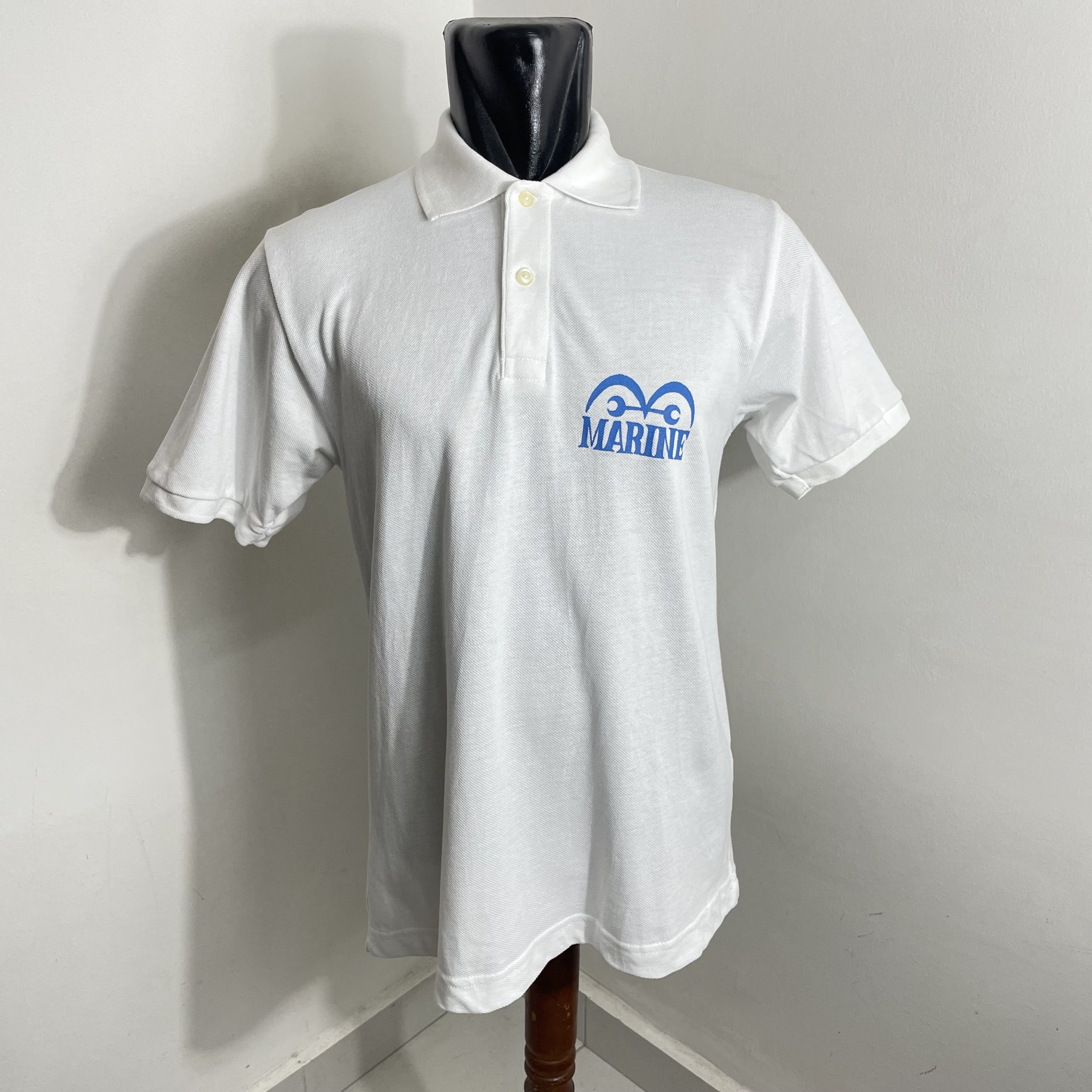 Japanese Brand × One Piece ⭐️SALE⭐️ [M] ONE PIECE ANIME MARINE POLO SHIRT Size US M / EU 48-50 / 2 - 1 Thumbnail