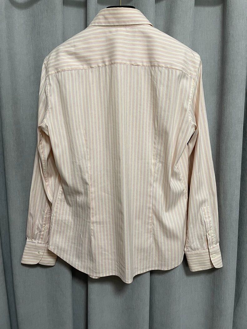 Loro Piana LORO PIANA Cotton striped business shirt Size M / US 6-8 / IT 42-44 - 3 Thumbnail