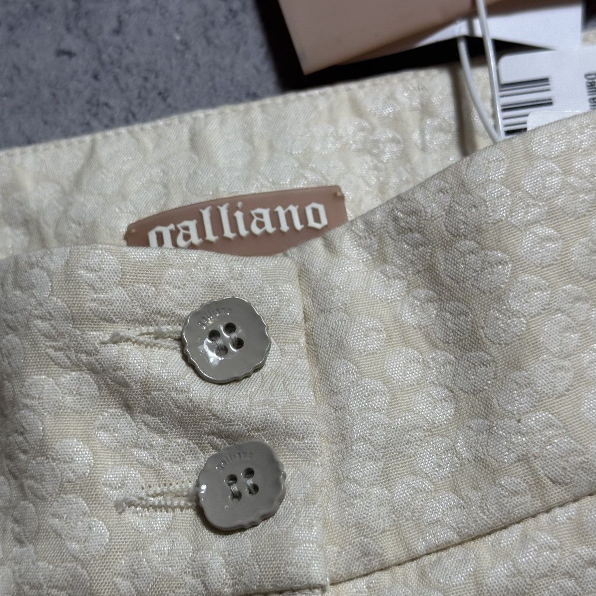 John Galliano NEW Galliano 00s Hose Flared Pants Size 26" / US 2 / IT 38 - 7 Thumbnail