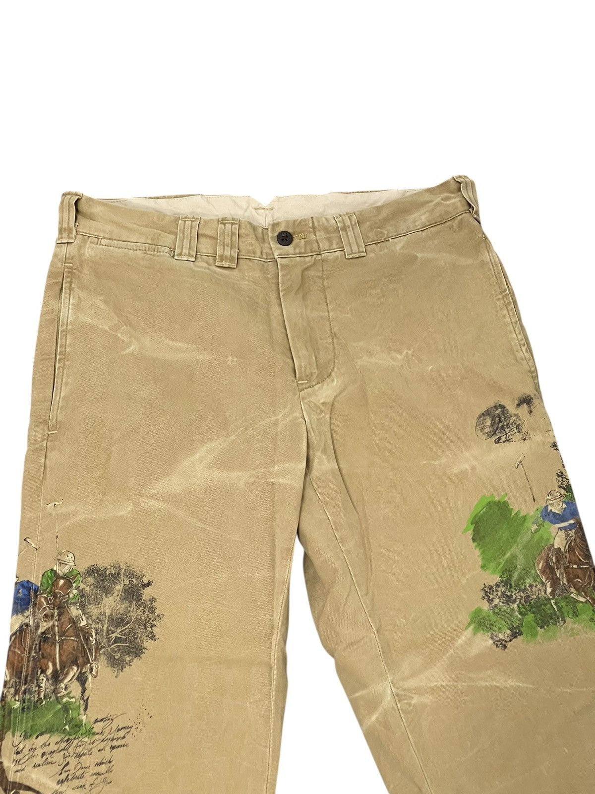 Polo Ralph Lauren Rare Polo Ralph Lauren Printed Pant 4🟦0 Size US 31 - 6 Thumbnail