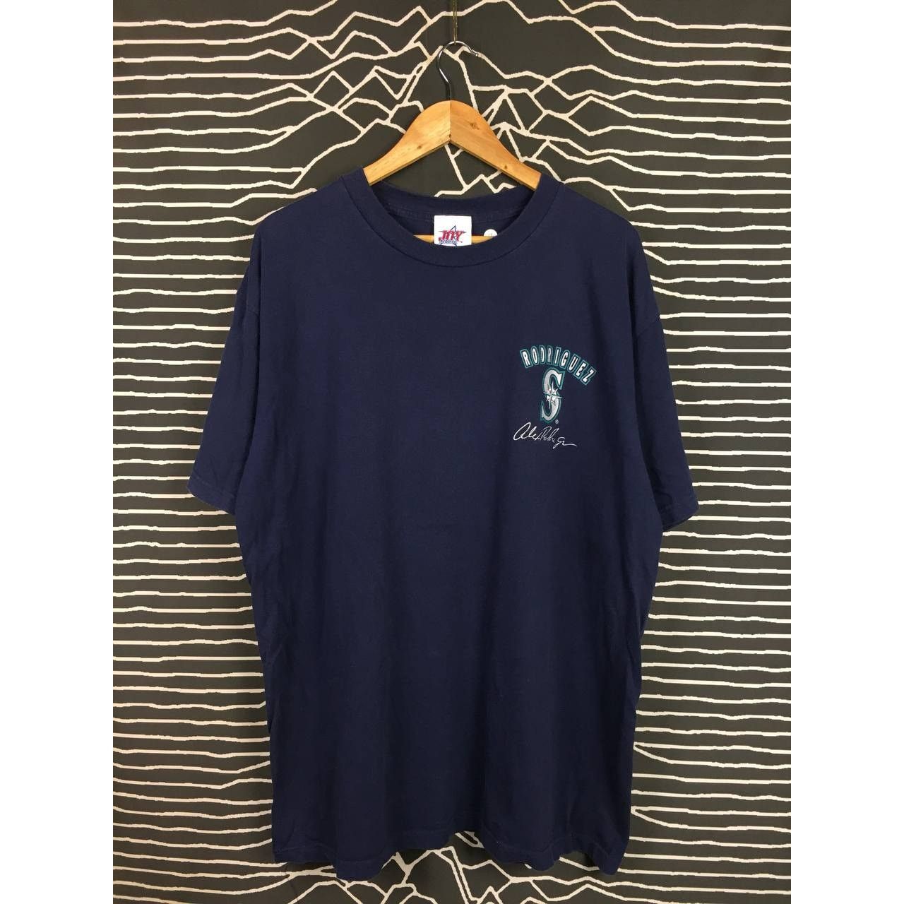 MLB Vtg 90s Seattle Mariners Alex Rodriguez MLB Tee Size XL Size US XL / EU 56 / 4 - 6 Thumbnail