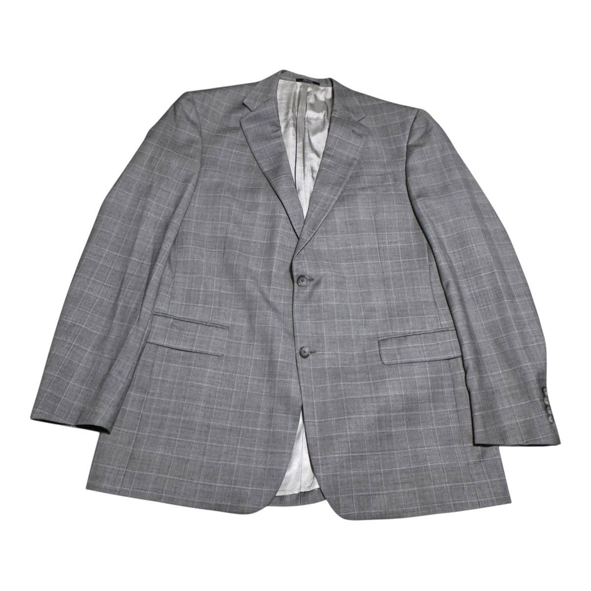 Hart Schaffner Marx Hart Schaffner Marx 2 Button Plaid Wool Blazer Men’s 44L Size 44L - 1 Thumbnail