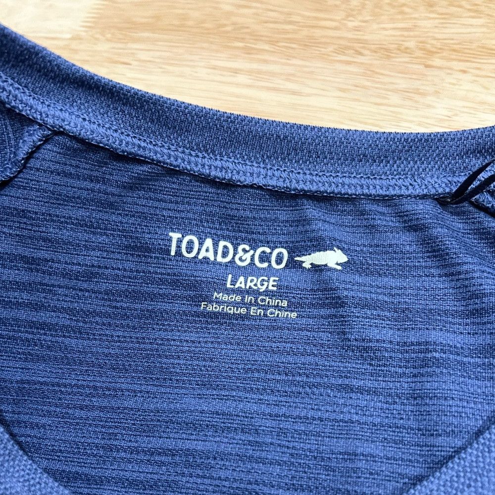 Toad&Co Toad&Co Navy Blue Casual Shift Dress Pockets Comfort Hiking Size L / US 10 / IT 46 - 4 Thumbnail
