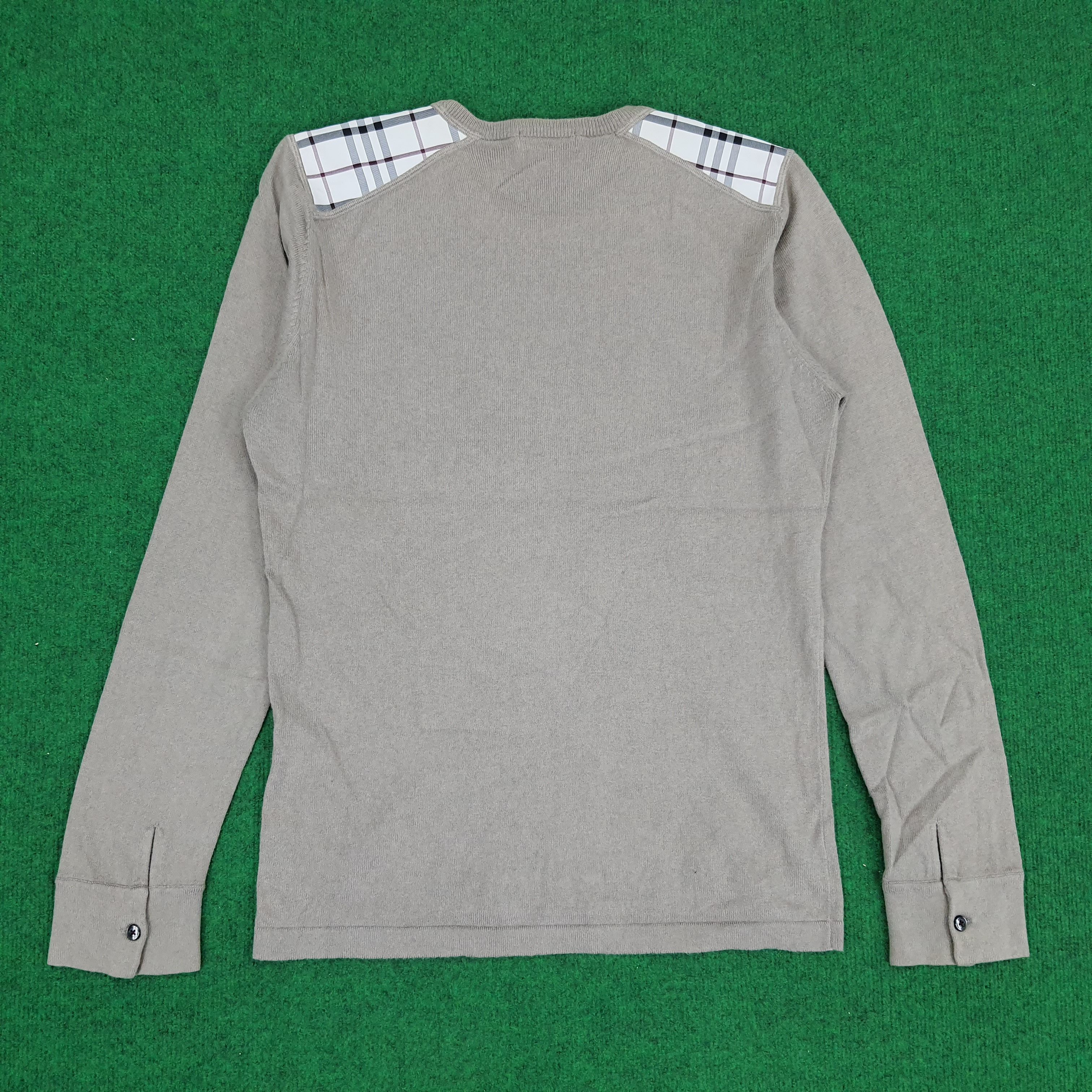 Black Label × Designer Vintage Burberry Black Label Nova Check T-shirt Size US M / EU 48-50 / 2 - 3 Thumbnail