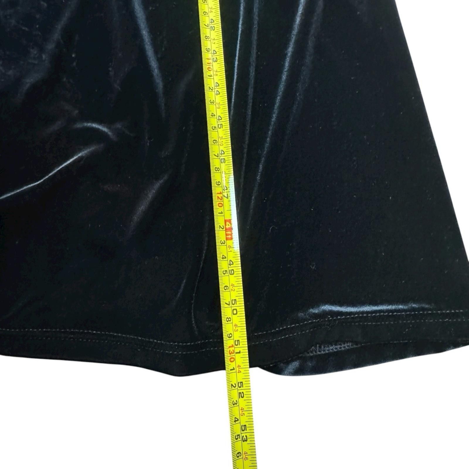 Other VALERIE STEVENS GREEN VELVET DRESS, SIZE MEDIUM Size M / US 6-8 / IT 42-44 - 8 Thumbnail