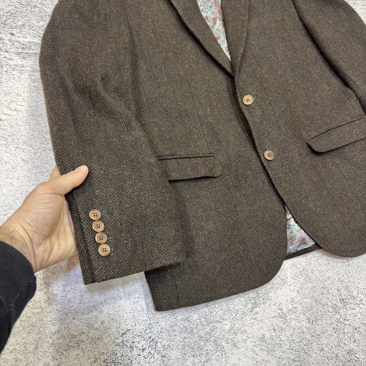 NEXT Next Wool Blazer 42/107cm Slim Fit Size 42S - 4 Thumbnail