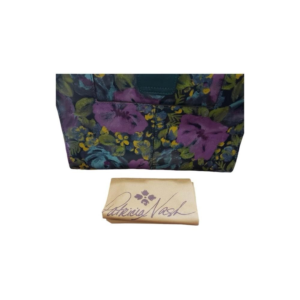 Designer Patricia Nash NWT Teal Leather Floral Bag Size ONE SIZE - 7 Thumbnail