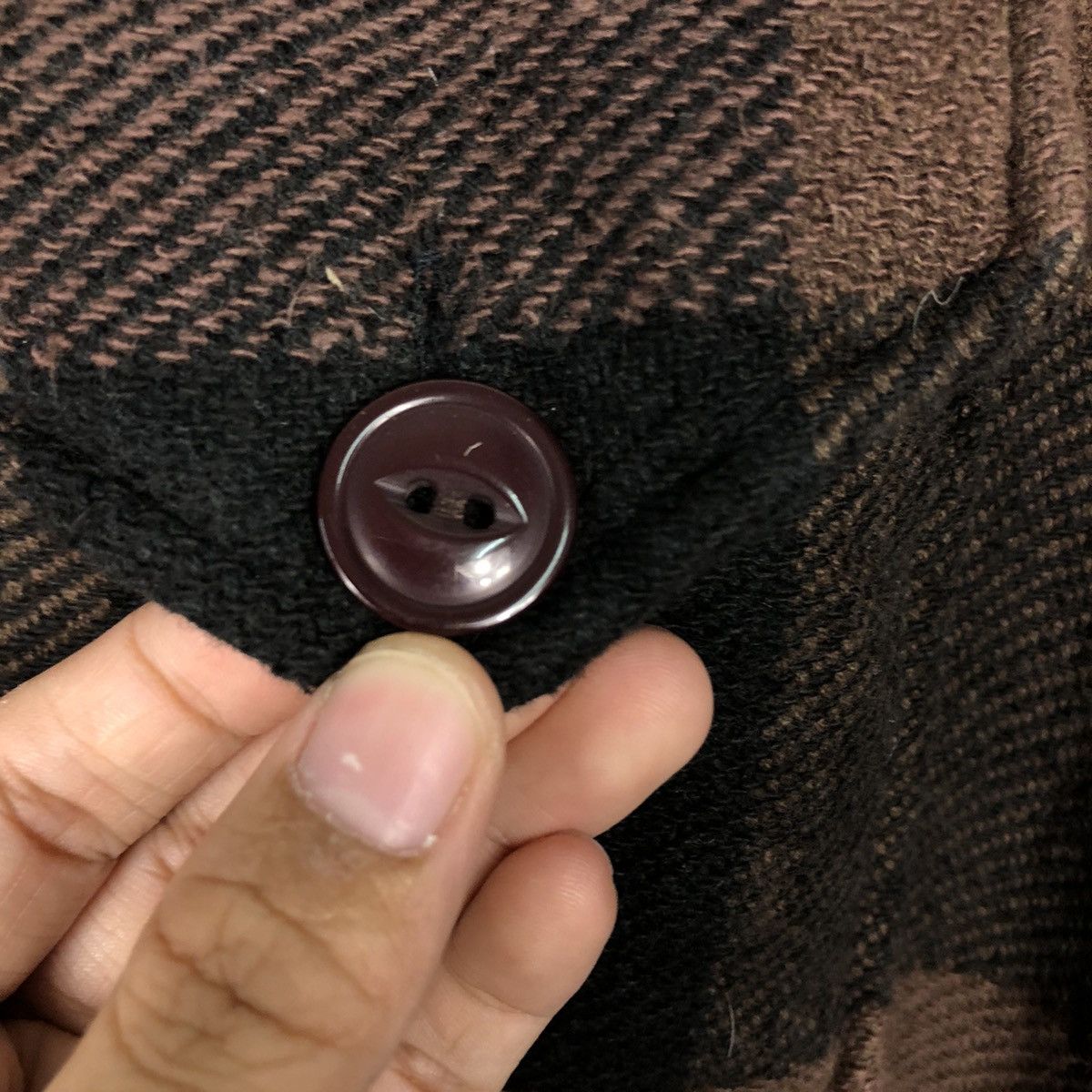 Japanese Brand × Vintage 📌Vintage Wool Jacket Double Collar Jun Club Issey Miyake Size US M / EU 48-50 / 2 - 17 Thumbnail