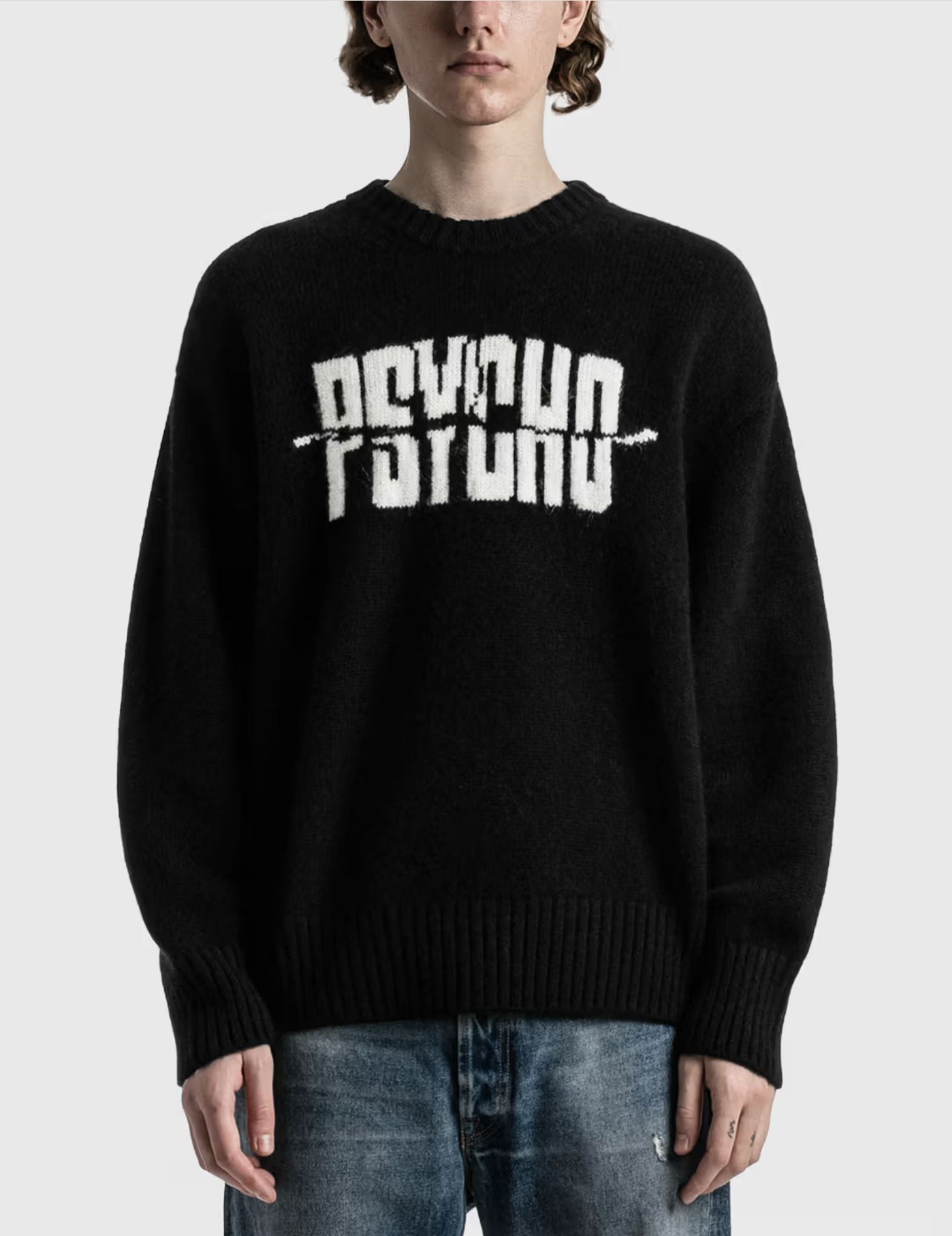 Undercover Sz 4 Alpaca Wool Knit Blend Hitchcock FW22 Psychophilia Size US XL / EU 56 / 4 - 20 Thumbnail
