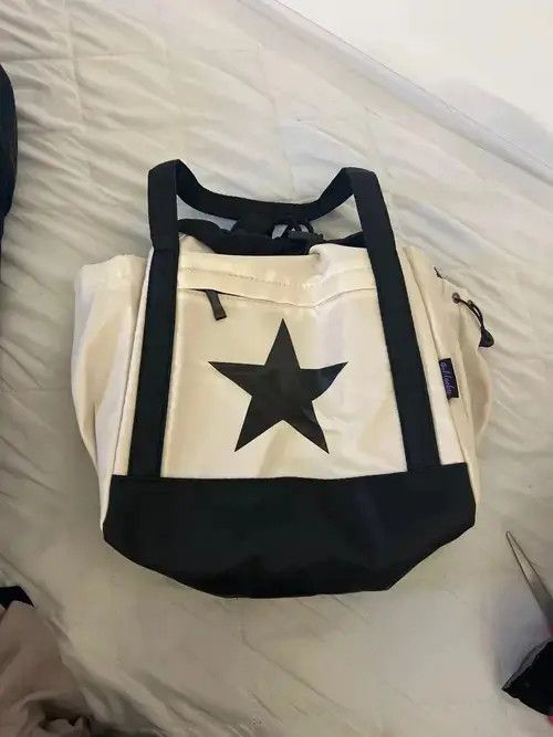 Vintage STAR Casual Nylon Bag Size ONE SIZE - 4 Thumbnail