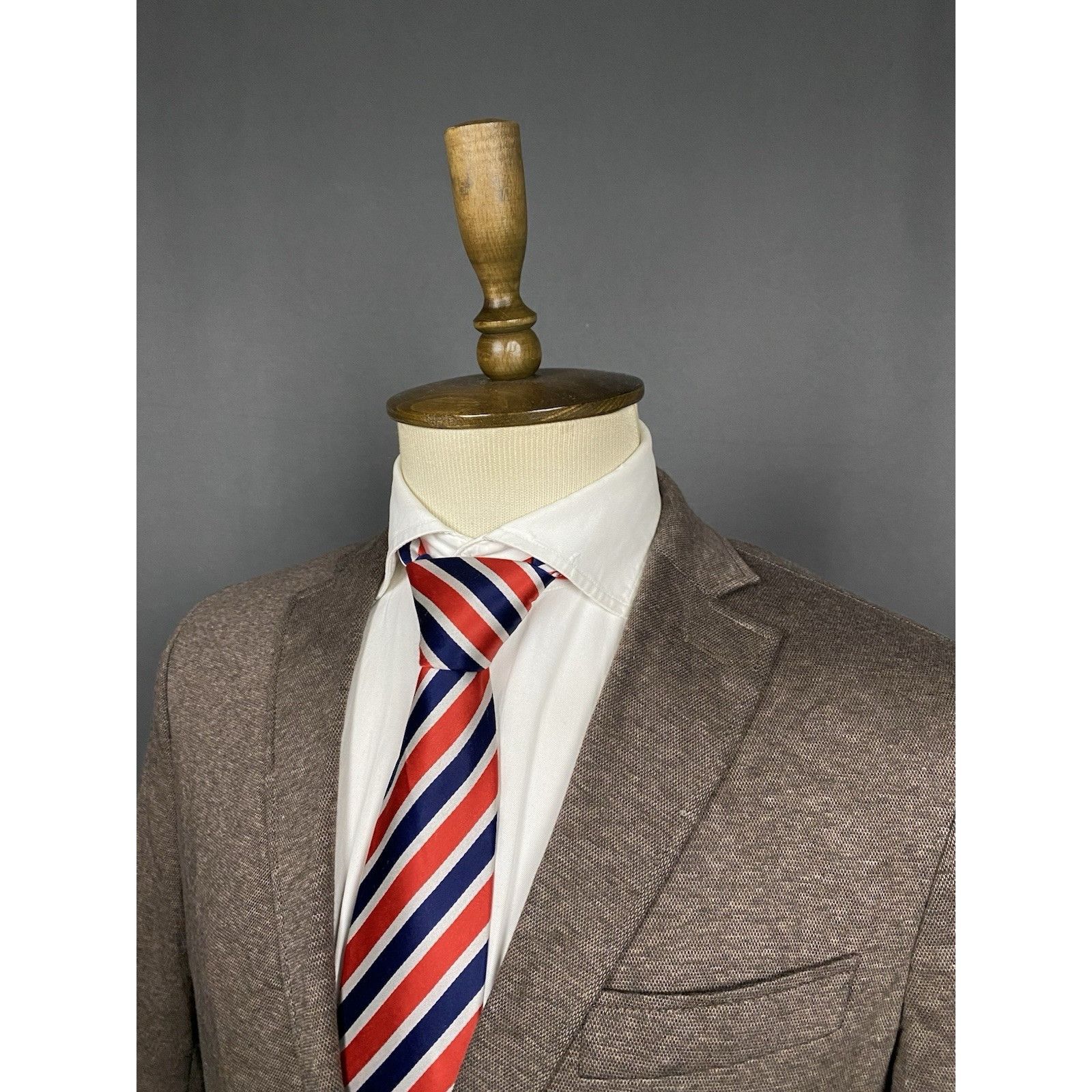 Hackett MINT! Hackett Men's Brown Summer Blazer Sportcoat Jacket Siz Size 40R - 5 Thumbnail