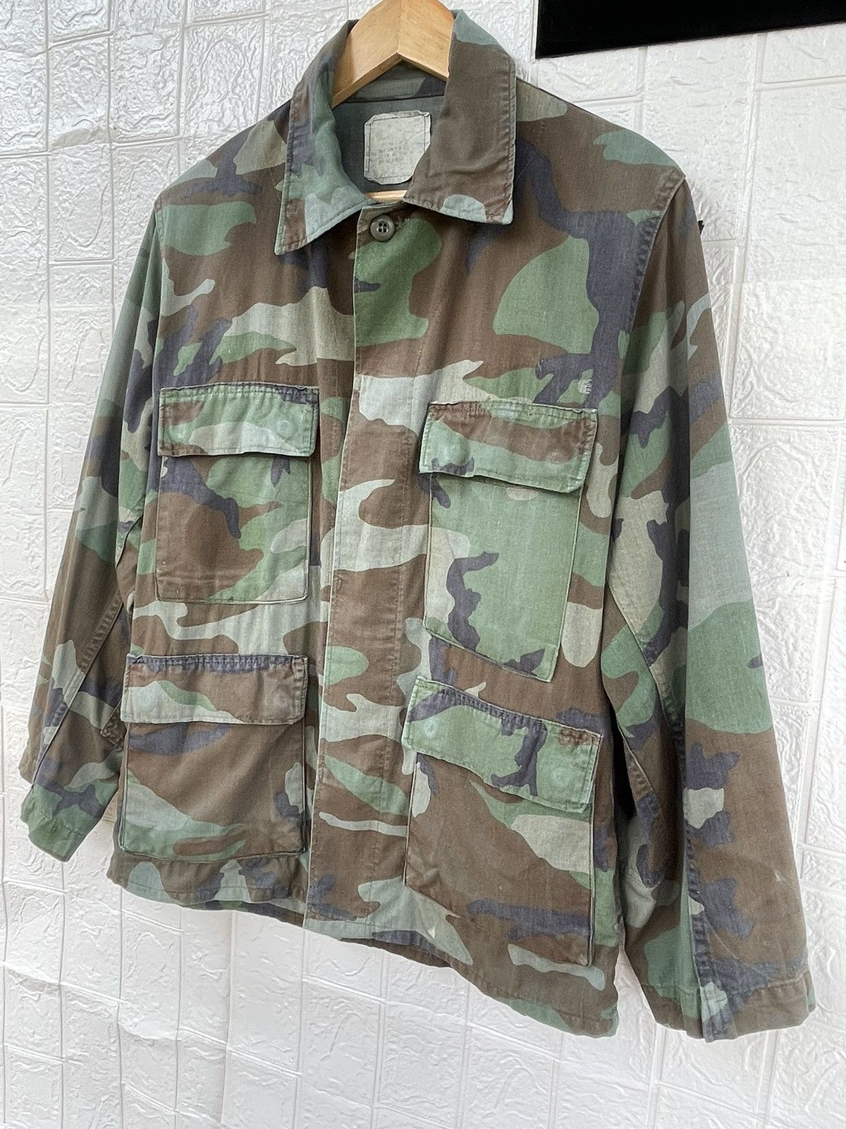 Japanese Brand Vintage Army Camo Military Jacket Size US M / EU 48-50 / 2 - 4 Thumbnail