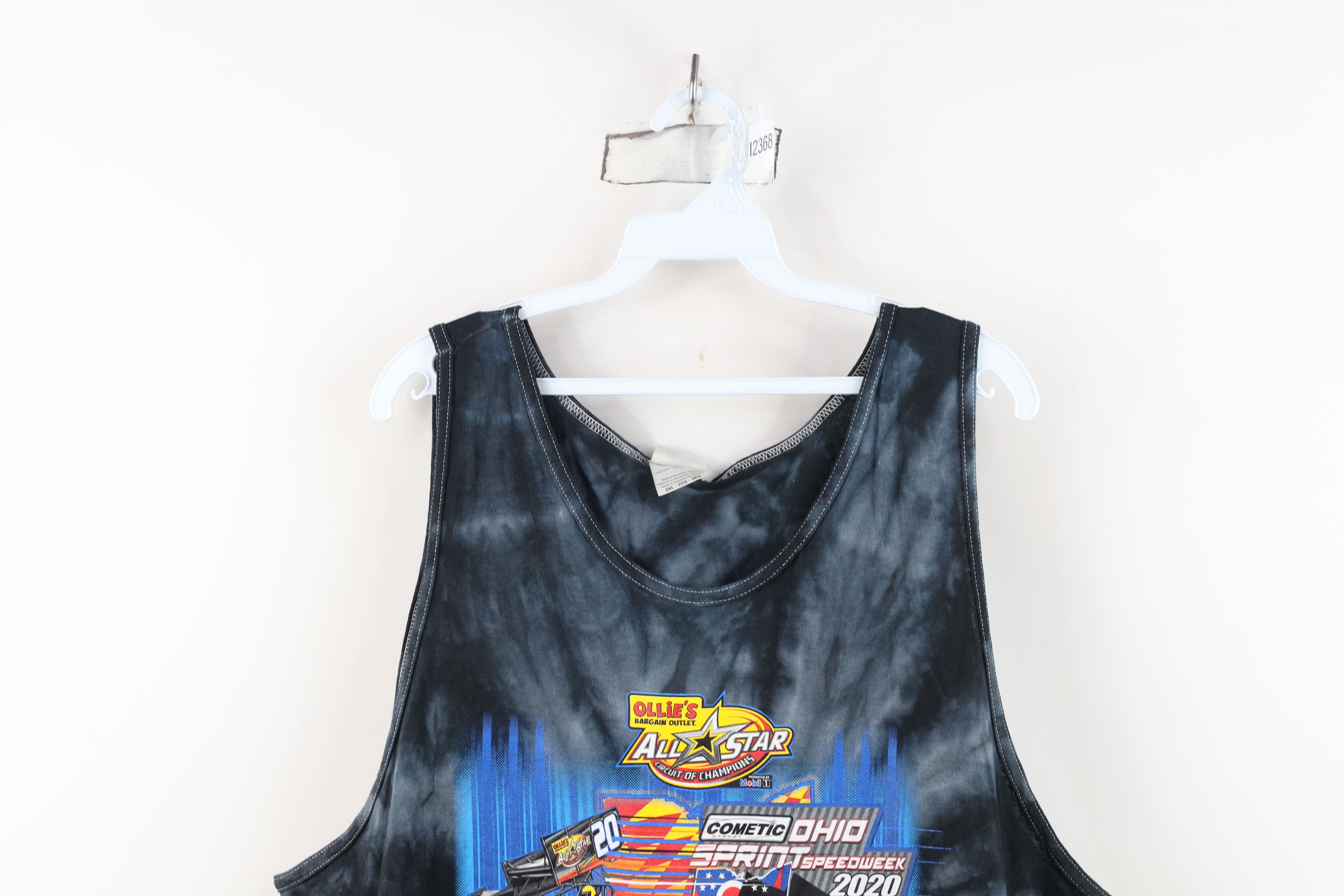 Vintage Y2K Circuit of Champions Ohio Car Racing Tank Top T-Shirt Size US XXL / EU 58 / 5 - 2 Thumbnail