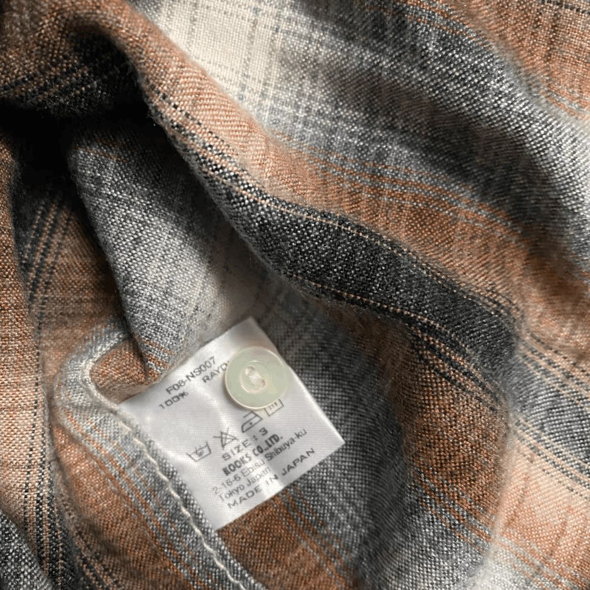 Number (N)ine Sz 3 Number Nine 08SS Plaid Shirt-2508 Size US L / EU 52-54 / 3 - 3 Thumbnail