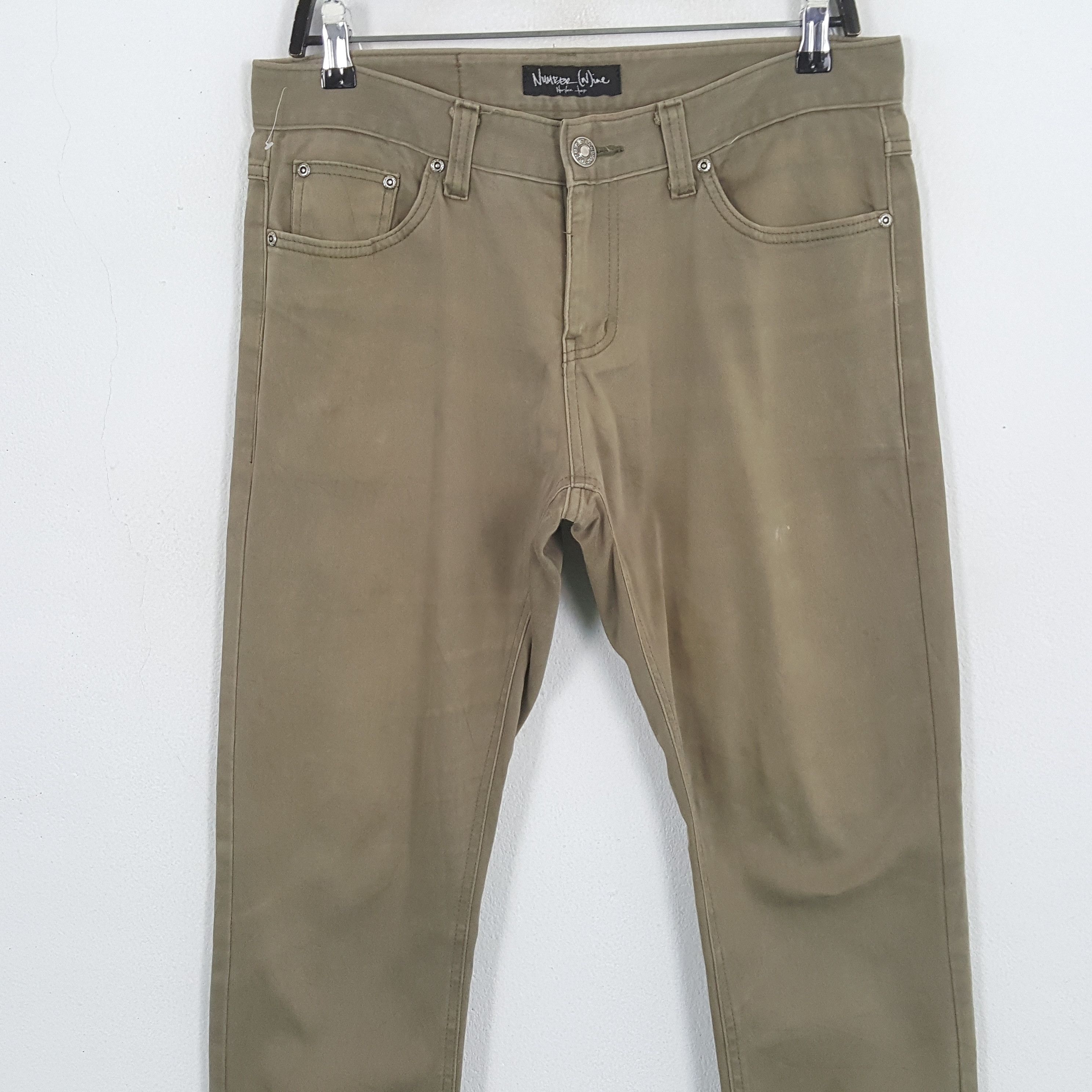 Japanese Brand × Number (N)ine × Vintage NUMBER (N)INE Japanese Brand Designer Pants Size US 32 / EU 48 - 2 Thumbnail