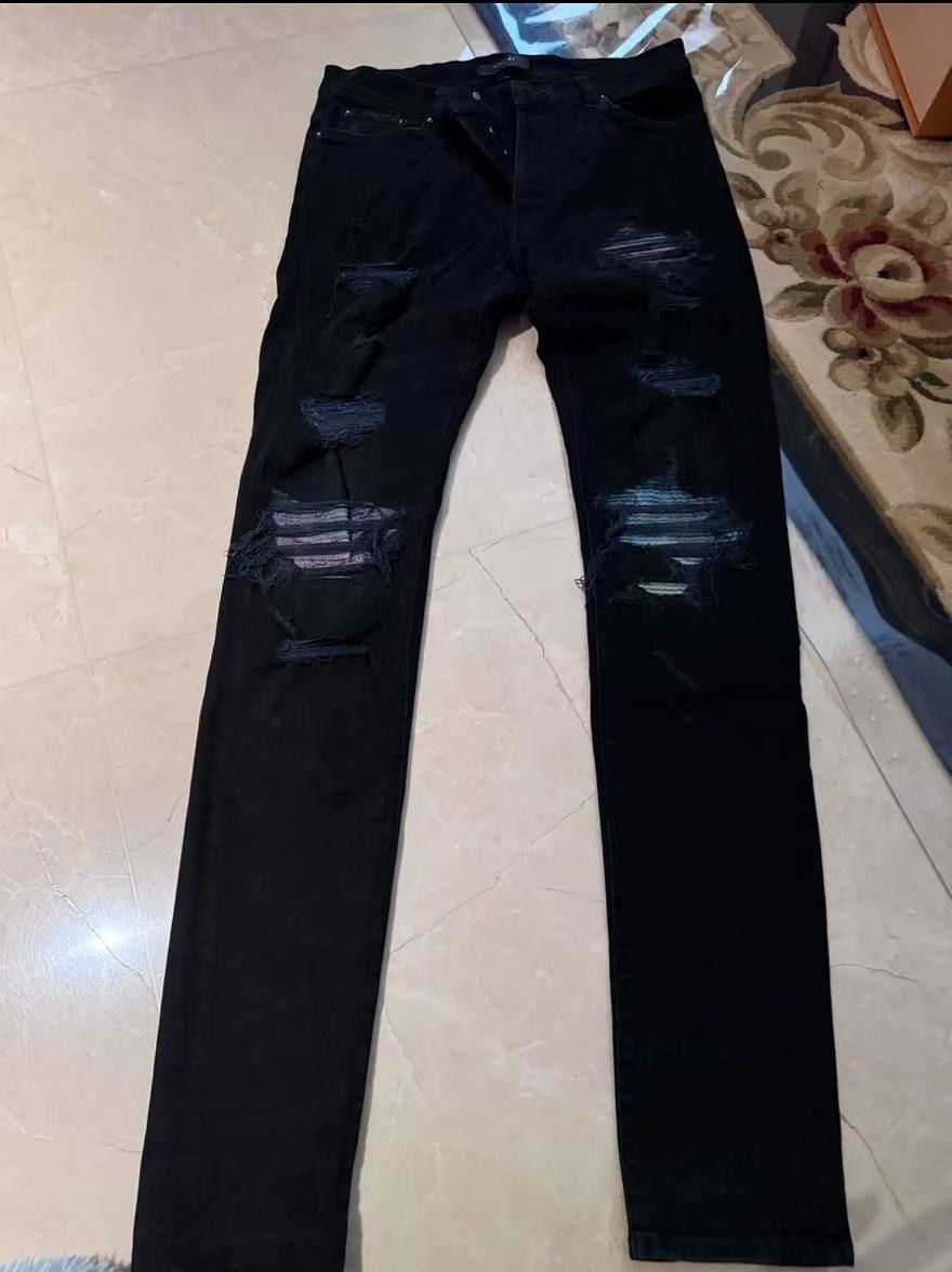 Amiri Amiri old damaged jeans size 32 - - DMC-2508 Size US 32 / EU 48 - 1 Thumbnail