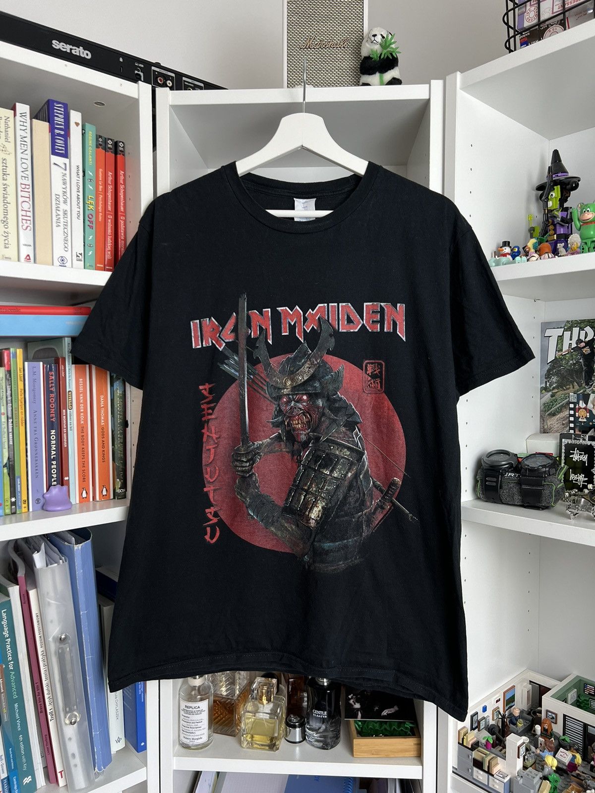 Vintage Vintage Y2K Iron maiden Samurai Japan promo tour t-shirt M | Grailed