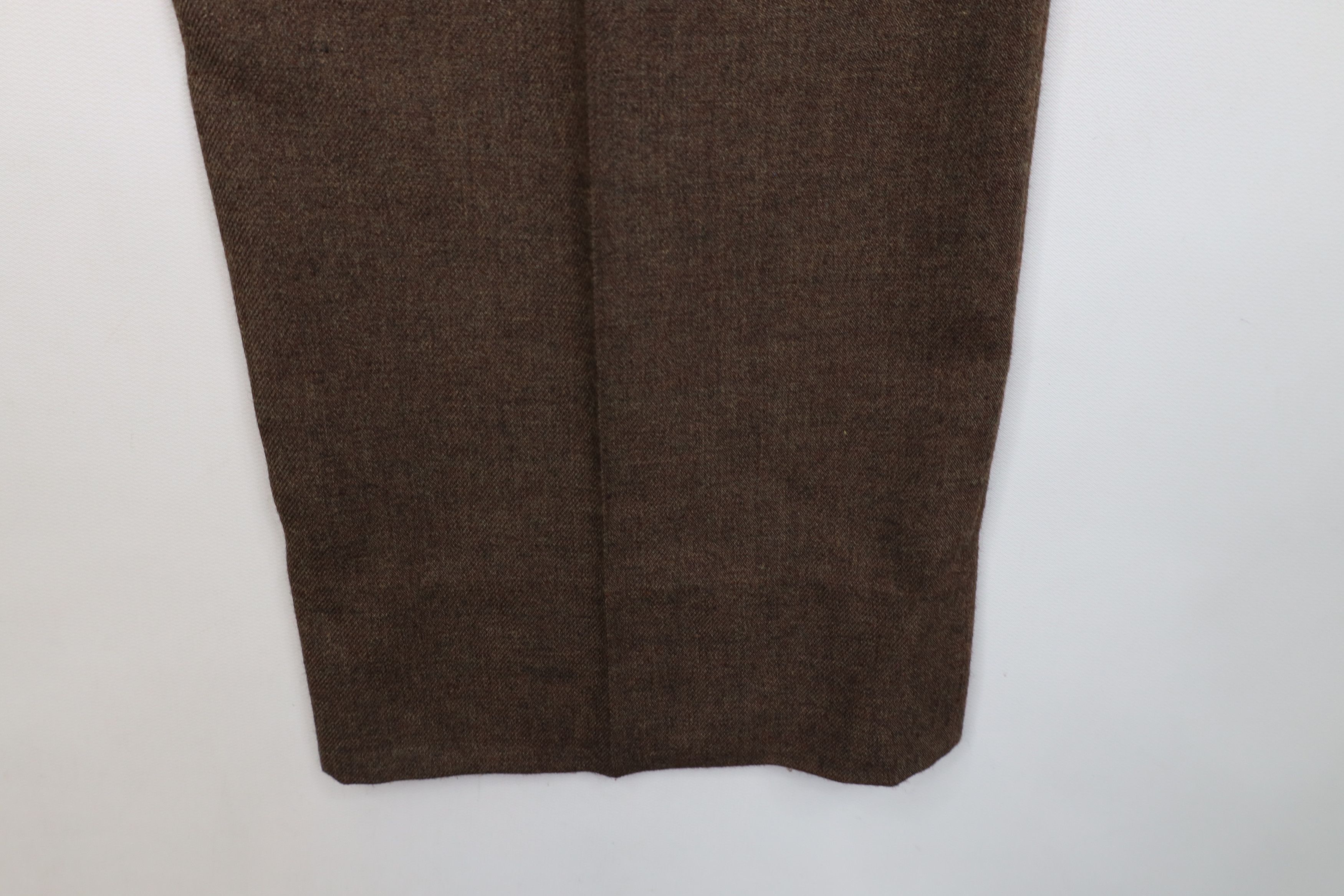 Vintage Vintage 70s Streetwear Flared Wide Leg Chino Pants Brown USA Size US 34 / EU 50 - 13 Thumbnail