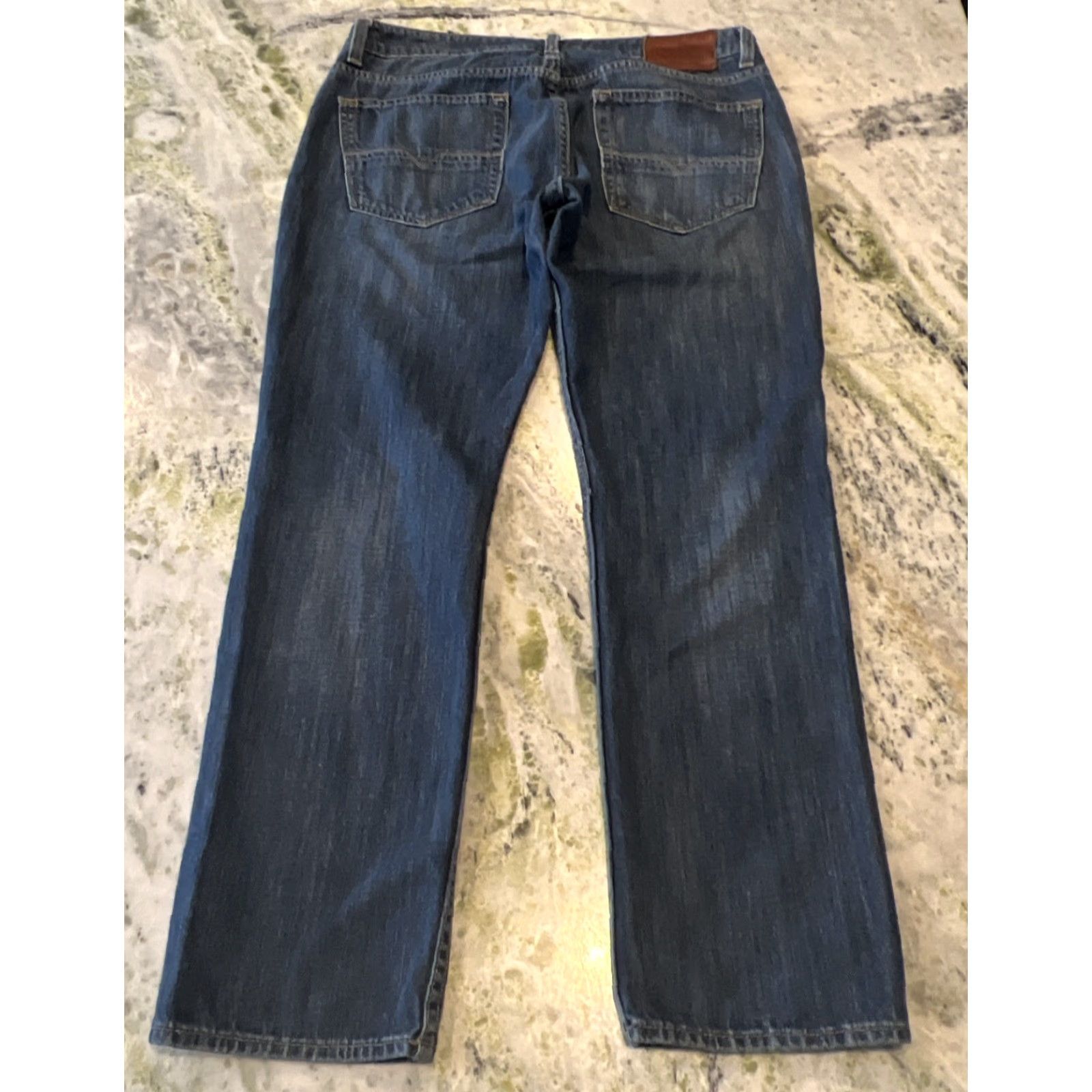 Vintage Sherman Morgan Jeans Men’s 34 Blue 5 Pocket Medium Wash Mexico Denim Regular Straight 34 in Blue Mens Regular Jeans Size US 34 / EU 50 - 5 Thumbnail